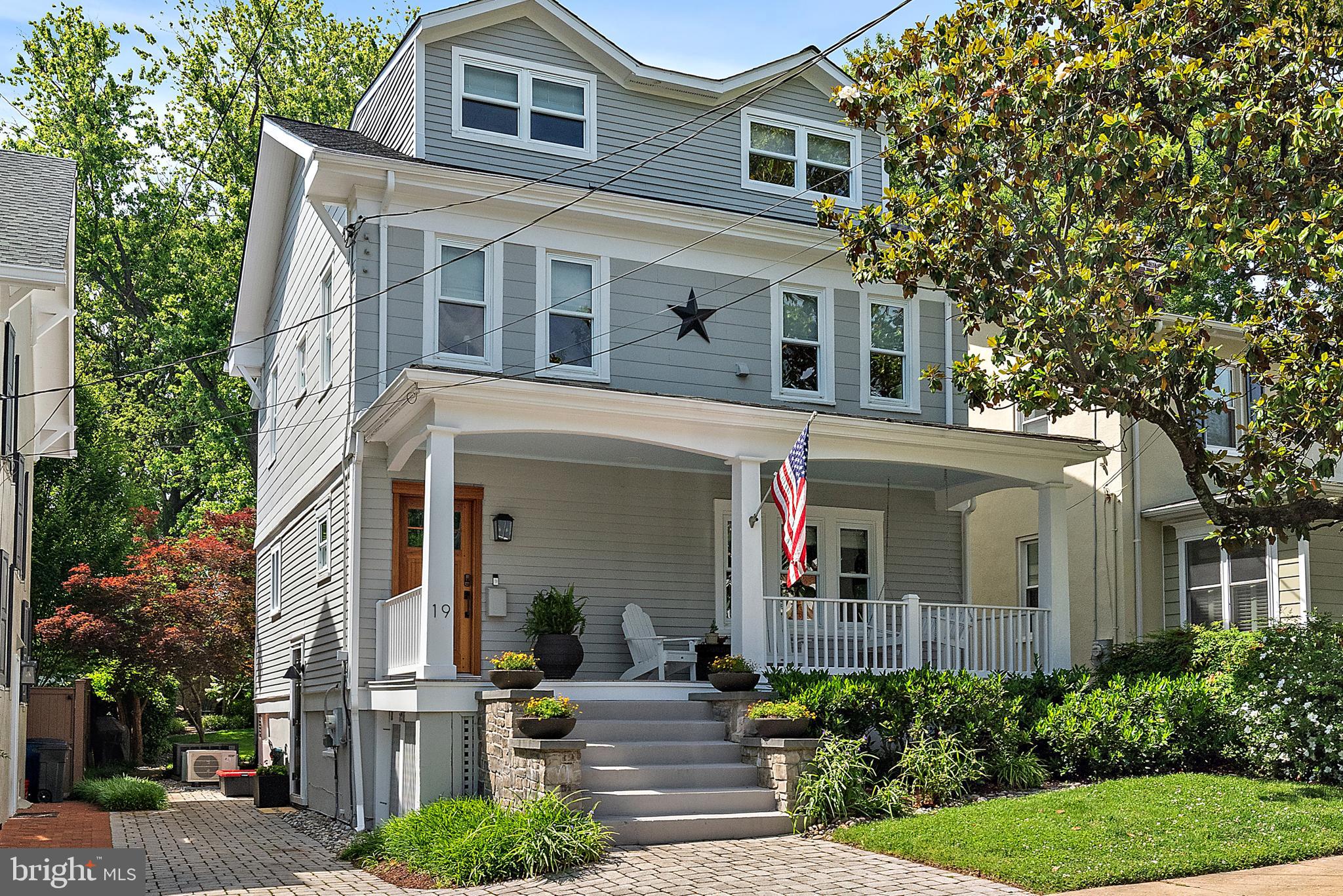 This absolutely stunning 4-bedroom, 2.5-bath home in the heart of Murray Hill has just undergone a full-scale renovation by a top-tier local architect, designer, and builder—resulting in a true magazine-worthy home. Thoughtfully reimagined to blend timeless style with modern functionality, the home features a chef’s kitchen with custom cabinetry, marble countertops, built-in bench seating, and premium appliances including Wolf, Fisher & Paykel, Cove, and Perlick.

Throughout, you'll find 7” white oak hardwood floors, solid wood doors, custom millwork, designer lighting, high-end window treatments, and smart home upgrades like whole-house audio, low-voltage wiring, and remote thermostat access. The spacious primary suite includes custom built-ins, expanded closets, a luxurious spa-like bath with a freestanding tub and marble vanity, and a separate office or flex space—perfect for working from home, a nursery, or a quiet retreat.

Additional highlights include a finished basement with custom lockers and shiplap, a large yard with rear patio for seating / fire pit area, and a charming screened-in porch ideal for outdoor entertaining. The new solid mahogany front door opens onto a large front porch, offering the perfect spot for relaxing and enjoying the neighborhood.  The exterior also includes an EV charging outlet, irrigation system, replaced roof and gutters and paver driveway. Located just steps from water access at the end of Thompson Street, walkable to downtown Annapolis shops and restaurants, this is a one-of-a-kind opportunity to own a truly exceptional property in one of the city’s most desirable neighborhoods.