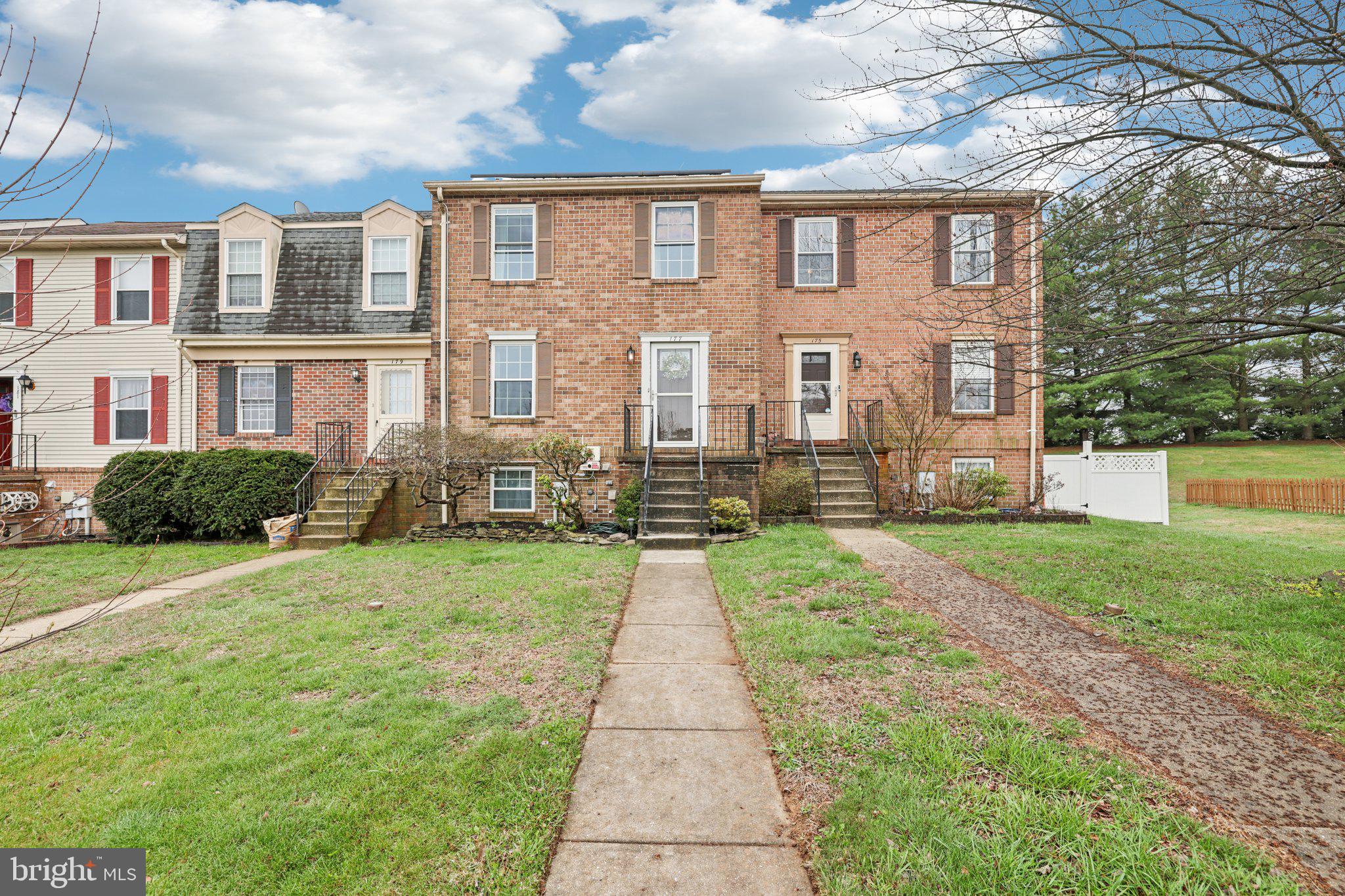 Welcome to 177 Alymer Court—a beautifully maintained 3-bedroom, 2 full bath townhome tucked into the desirable Carroll Meadows community. This home stands out as one of the very few in the neighborhood offering two full bathrooms, providing added comfort and flexibility for everyday living. The main level includes a bright kitchen with access to a private deck, perfect for relaxing or entertaining. Upstairs features three comfortable bedrooms, while the finished walk-out basement provides additional living space with easy backyard access. The HVAC system was replaced in 2024, offering added peace of mind for the next owner. Located in a great community just minutes from shopping, dining, and all that Westminster has to offer!