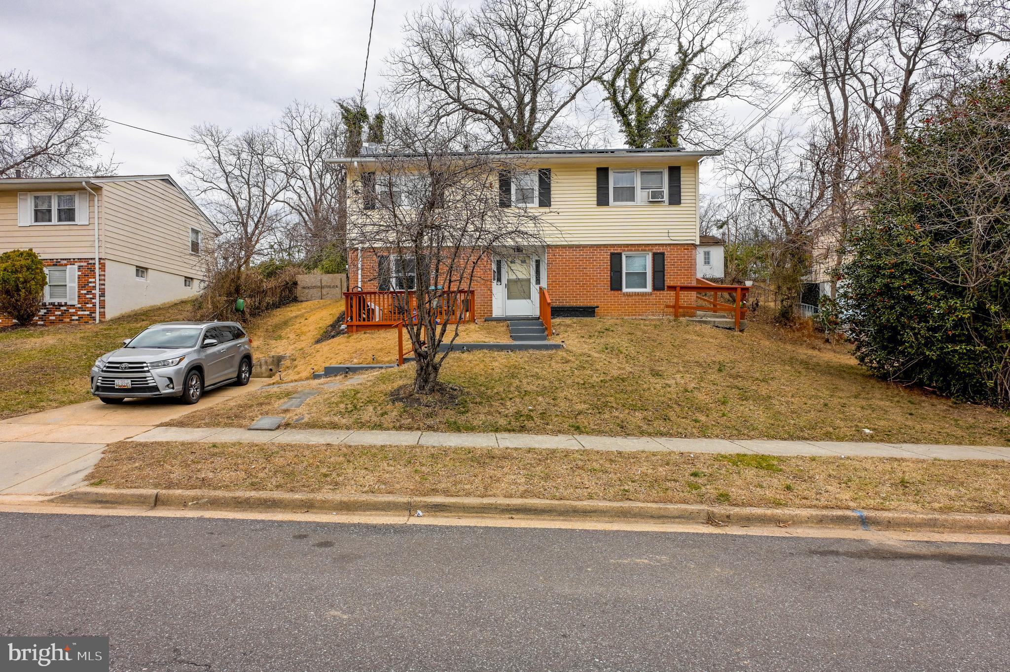 Welcome to this spacious 4-bedroom, 2-bathroom home in the heart of Upper Marlboro! As you enter, you’re greeted by a bright foyer area leading into the main level, which features two bedrooms, a full bath, an office space, and a convenient wet bar—perfect for entertaining or multi-generational living. The main level boasts a mix of tile and laminate flooring for easy maintenance.

Upstairs, you'll find two additional bedrooms, a full bath, and beautiful hardwood floors throughout. The upper level is the heart of the home, featuring an updated kitchen, a dining area, and a living room, creating a perfect flow for everyday living. Step out onto the deck, located off the kitchen, and enjoy outdoor dining or relaxation with the yard fenced to neighbors, complete with a storage shed.

Located in a desirable neighborhood close to major commuter routes, shopping, and dining, this home is full of potential. Don’t miss your chance to make it yours!

Schedule your tour today!