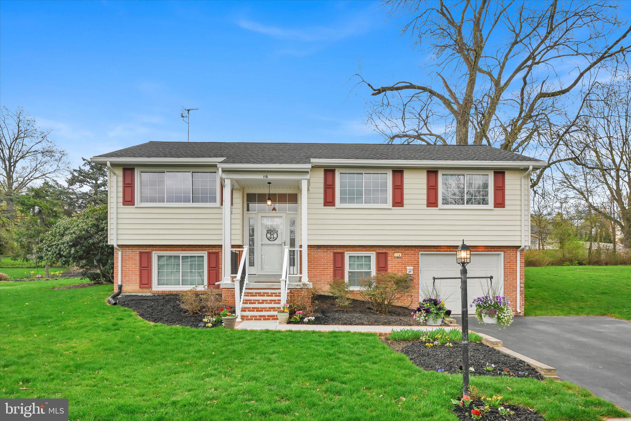 Welcome to your new home in the sought-after Community of Lititz!  This well maintained 3 bedroom, 1.5 bath gem offers comfort, convenience, and a touch of charm.   There is 4th bedroom or office located in the lower level as well as a family room.  Step inside to find a cozy and functional layout, with plenty of natural light throughout.  The spacious living room flows into a practical kitchen featuring beautiful granite countertops and dining area.  Beautifully landscaped yard and new walkway adds to the curb appeal of this gorgeous home.  A large shed equipped with electric is ideal for a workshop, storage or hobby space, and a 1 car garage.  New windows and front door.