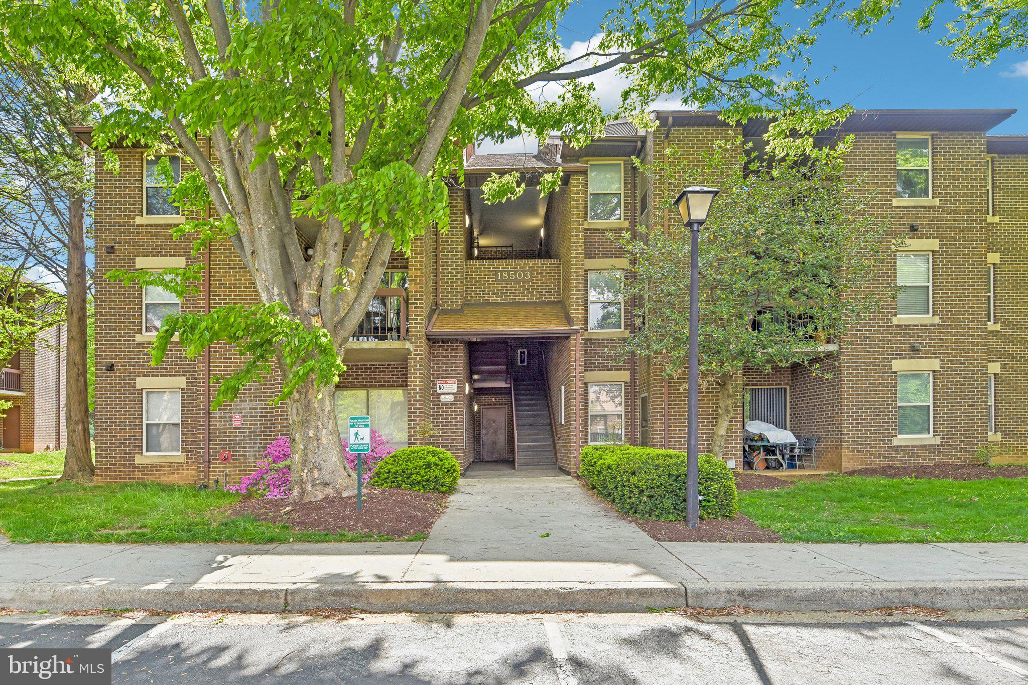 THE OFFER DEADLINE IS Thursday, April 30th, 3pm.

 Seller prefers VILLAGE SETTLEMENTS as an escrow and settlement agent. 

Enjoy this beautifully renovated 2-bedroom, 2-bath condo featuring a private balcony and a convenient in-unit laundry room. This home has been thoughtfully updated with modern finishes throughout, including brand-new wide-plank luxury vinyl flooring, fresh contemporary paint, and enhanced open layout that improves flow between the kitchen and dining area. Electrical wiring has been fully replaced throughout the unit with new lighting installed. New washer and drier. Water heater (2011), in great working condition, HVAC (2018), in excellent condition. Seller provides Homeowner Warranty. The unit Comes with one marked parking lot #143, guest parking available at the front of the building and throughout the condo association grounds.

The kitchen is a true highlight, showcasing all-new high-end stainless steel appliances, elegant natural stone countertops, custom cabinetry, and upgraded electrical features - perfect for both everyday living and entertaining.

Step outside onto your balcony and take in the lush, professionally maintained landscaping provided by the community association. It’s an ideal spot to enjoy a quiet morning coffee or unwind after a long day.


Residents have access to a wide range of amenities, including basketball courts, community center, walking and jogging paths, a party room, and an outdoor swimming pool - offering something for every lifestyle.

Conveniently located directly across from Flower Hill Shopping Center, you’ll have easy access to grocery shopping, dining, a gas station, and everyday services. Nearby public transportation options and close proximity to I-270 make commuting and exploring the surrounding area effortless.