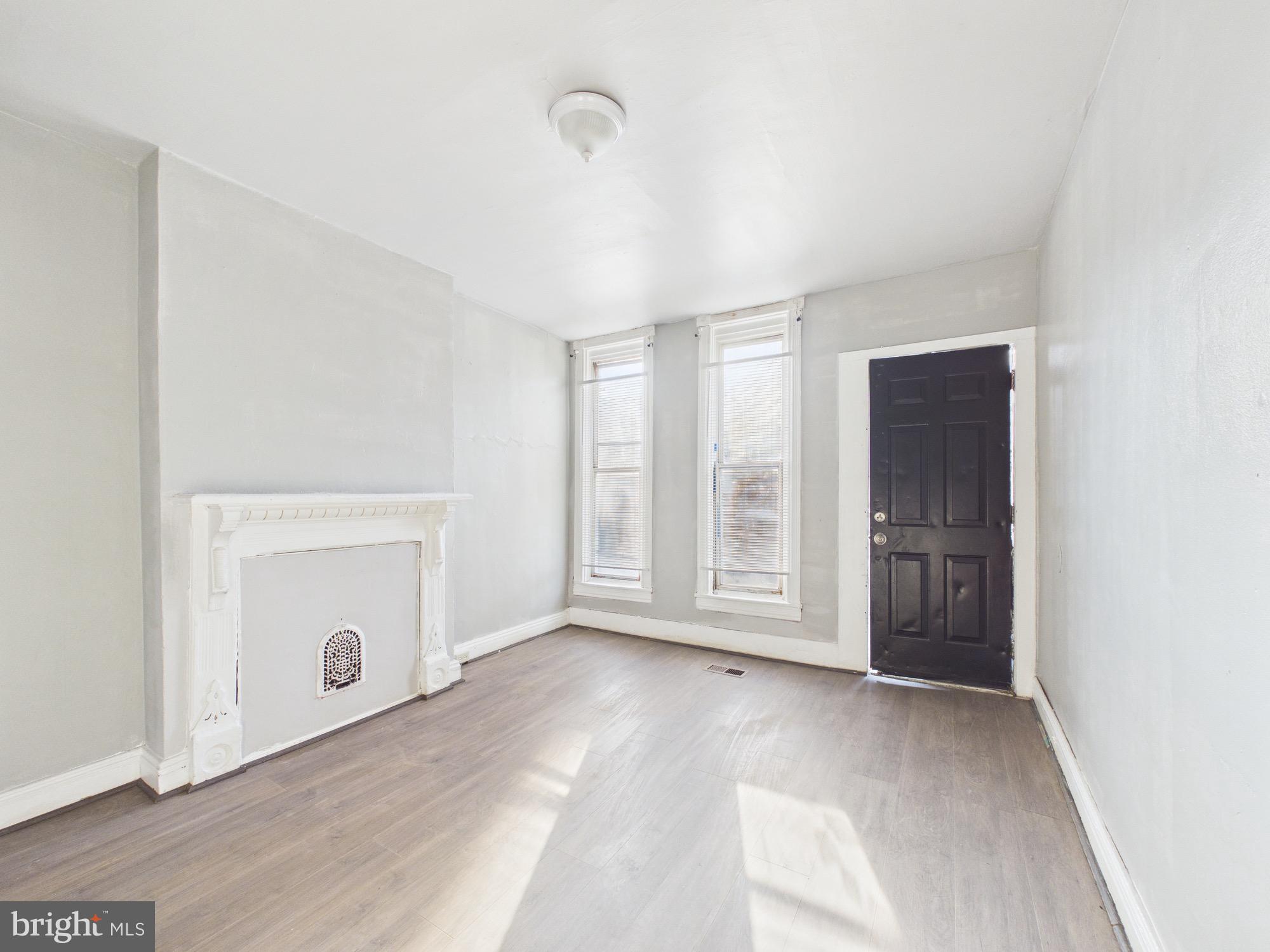 Great portfolio add or value-play in West/Southwest Baltimore! 3BR brick rowhome with luxury vinyl plank flooring, separate living room + dining area, and solid layout for a rental hold or renovate-to-resale strategy. Surrounding blocks show continued reinvestment and redevelopment momentum—Hollins Market’s revitalization, the growing UM BioPark / 4MLK life-science hub, and broader city/state-supported neighborhood initiatives add to the long-term upside. Convenient access to Downtown, UMB area, major commuter routes and transit. Buy, stabilize, and let the area grow around you. Sold strictly as-is—schedule your showing today.
