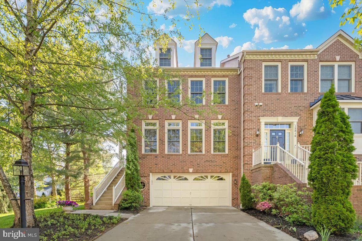Welcome to this stunning 2800 square foot end unit townhome in the heart of the Quince Orchard School cluster, where thoughtful updates, exceptional outdoor living, and an unbeatable location come together in one move in ready package.  From the moment you step inside, the difference is clear. The open concept main level is bathed in natural light, showcasing refinished hardwood floors, newly installed luxury vinyl plank, and elegant touches like crown molding, chair rail, a new chandelier, and the ever popular Agreeable Grey palette.  The beautifully remodeled kitchen featuring abundant counter space  and a center island perfect for gathering flows effortlessly through French doors to your private Trex deck, where sunny mornings and al fresco dinners await.  It's the indoor outdoor connection today's buyers dream about.   Upstairs, the owner's suite is a true sanctuary: soaring cathedral ceilings, an updated ensuite with dual vanities, soaking tub and separate shower, plus an adjoining loft.  The loft is an ideal home office, reading nook, or fitness retreat.  Two additional bedrooms offer generous closet space and fresh finishes throughout.   The finished lower level is where the fun really begins.  A spacious family room with a cozy wood burning fireplace sets the scene for winter nights in, while French doors open to a beautifully hardscape patio with a fire pit.  Your own private outdoor lounge for year round entertaining.  A full bath, wet bar, laundry room with new washer and dryer, and direct access to the two car garage complete this incredibly versatile level.   2800 square feet from top to bottom of refined living space, two spectacular  outdoor areas, and a location close to major commuter routes, shopping, dining, & more!  Homes like this do not come around often and they do not last long on the market.   Schedule your private showing today!