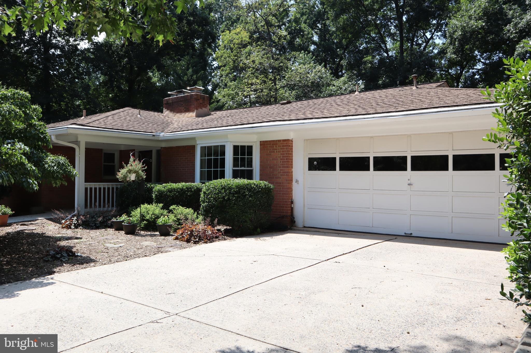 Very spacious Rambler with so many updates!   Spacious rooms everywhere,  Located  on a cul-de-sac and backs to woods for privacy,   Sunny Table space kitchen with premium appliances and granite counters.  Don't miss this home!  Move in as early as  May 15th,    1 year lease,   1 medium pet under 40 lbs.  Large living and dining room,   Separate glass porch,  large deck overlooks lush backyard.   (feels like a park).   Walk out basement with huge rec room and full bath.    Utility room with plenty of storage.   2 brand new heat pumps,   each floor has its own HVAC zone,  Oversize garage,   Very close to Maydale nature center.   Quiet and peaceful,  Landlord is open  to an EV Charger being installed in Garage.