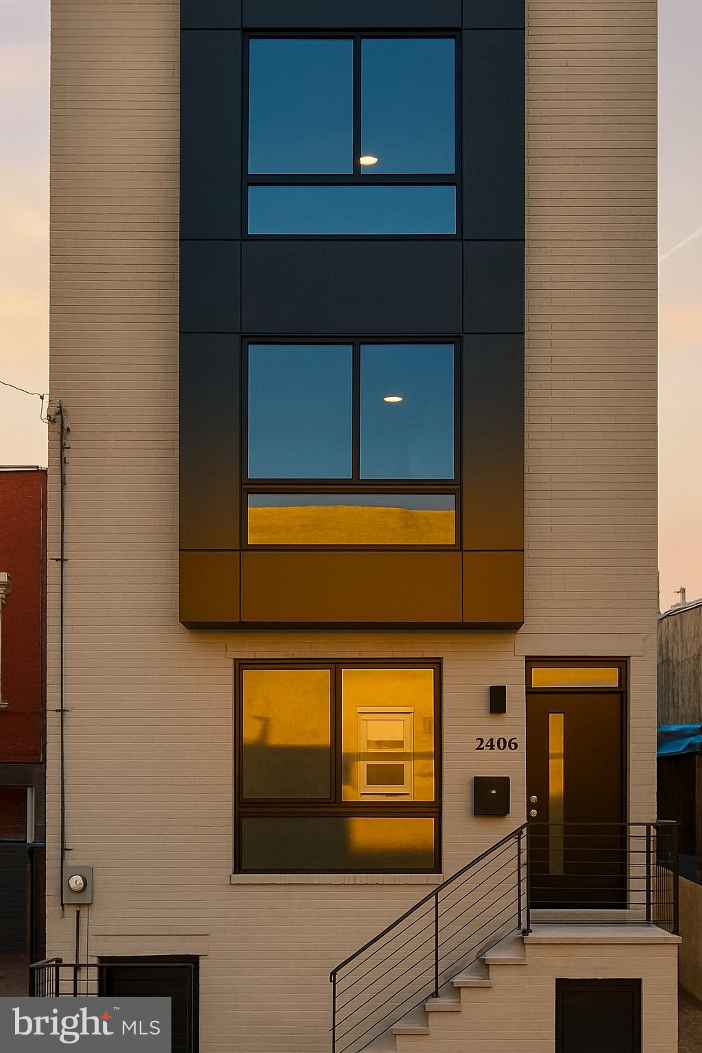 An 18-foot-wide home in Philadelphia is rare. A home like 2406 N Howard Street is even rarer.

Located in Fishtown, this stunning residence offers approximately 2,600 square feet of thoughtfully designed living space just minutes from Northern Liberties. The exceptional 18-foot width creates a noticeably larger, more functional floor plan while remaining one of the most desirable features for long-term value and future resale.

Inside, oversized windows flood the home with natural light, highlighting hardwood flooring and an open-concept layout designed for modern living. The kitchen features custom cabinetry, quartz countertops, stainless steel appliances, and seamless flow into the living and dining areas.

The second floor offers two spacious bedrooms, a full bathroom, and a conveniently located laundry room with washer and dryer. Occupying the entire third floor, the primary suite serves as a private retreat with walk-in closets, a luxurious ensuite bathroom, and a wet bar—perfect for morning coffee or evening cocktails before heading up to the rooftop deck.

The expansive rooftop terrace showcases breathtaking, unobstructed views of the Philadelphia skyline, creating the perfect setting for entertaining or relaxing above the city. Downstairs, the spacious finished basement with a full bathroom provides flexible living space ideal for a media room, gym, guest suite, or home office.

Additional features include a security system, dual zone HVAC keyless entry, and approximately six years remaining on the TAX ABATEMENT.

Exceptional width. Skyline views. Modern finishes. A home that offers both the lifestyle buyers want today and the features that will continue to drive value for years to come.