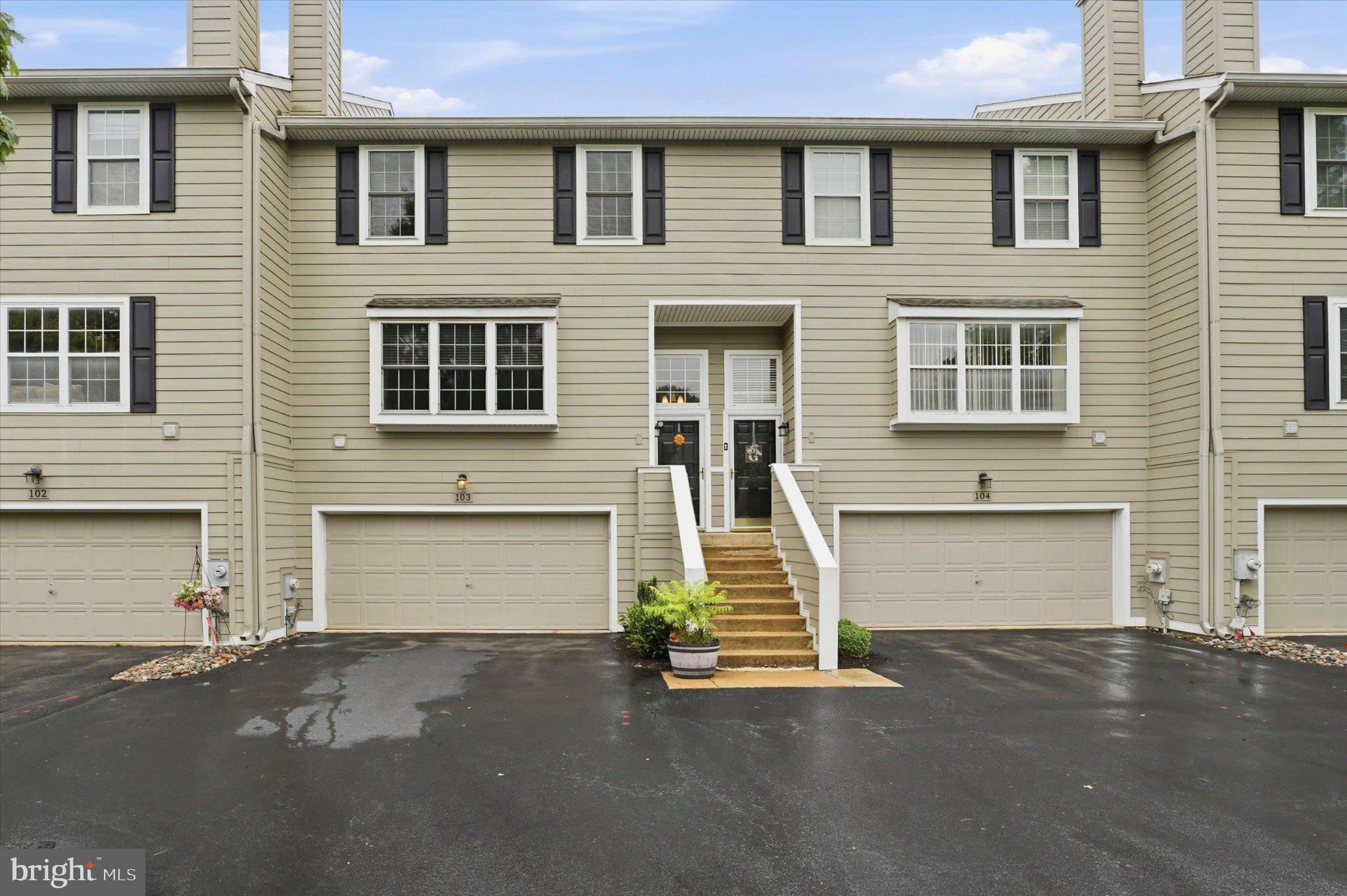 Welcome to 103 Princeton Circle – Willistown Knoll
Set in the sought-after Willistown Knoll community, this beautifully maintained 3-bedroom, 2.5-bath townhome offers the perfect blend of comfort, convenience, and privacy. Backing to open space, this home provides a peaceful, park-like setting rarely found in a townhome community.
Step inside to a bright and open kitchen featuring crisp countertops, a stylish tile backsplash, and a spacious island with seating — ideal for morning coffee or casual entertaining. The kitchen flows seamlessly into the dining area and a generous living room warmed by a cozy fireplace, creating an inviting space for everyday living.
Upstairs, the primary suite impresses with a large and lighted dual closet and an en-suite primary bath, while two additional bedrooms share a full hall bath. The convenience of second-floor laundry means no more hauling baskets up and down stairs.
The finished lower level adds valuable flexible living space — perfect for a family room, home office, or gym — and walks out to your own private area overlooking the open space beyond. A 2-car garage completes the package, offering ample storage and parking.
Ideally located off Route 926 with easy access to West Chester Pike (Route 3) and Route 352, this home puts you minutes from the vibrant dining and shopping of West Chester Borough in one direction, and the shops and restaurants of the Ellis Preserve Town Center in Newtown Square in the other. Residents enjoy the award-winning Great Valley School District.
Don't miss your opportunity to make this move-in-ready home your own — schedule your showing today!
