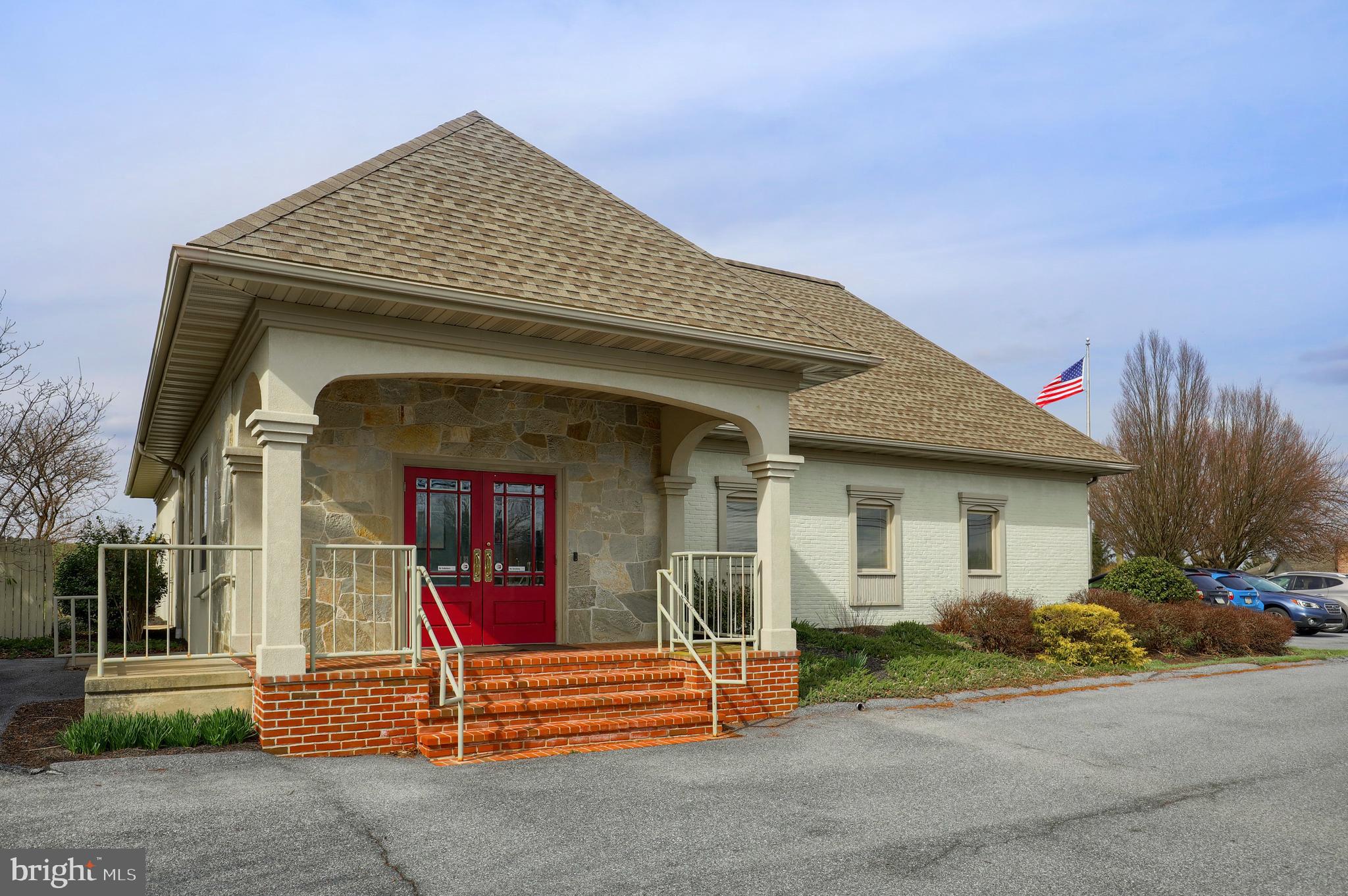 Prime professional office Building for Sale or Lease.  Completed renovated in 1996 and has been very well kept w/many updates since.  Fantastic opportunity for professional office, dental or medical space.  Flexible floor plan with several large open work areas, plus receptionist, waiting area, and private offices, 2 kitchens, and work spaces. Excellent location in close proximity to RT 222 & RT 272 (Lititz, Ephrata, Brownstown, and Rothsville). Corner lot with great visibility and signage.  Currently professional office and prior use was a medical office.  22KW Generator (propane powered) included.  Extensive Building Plans completed for additional 4000+ sq ft expansion - call for details.   Building is also for lease see MLS# PALA169148