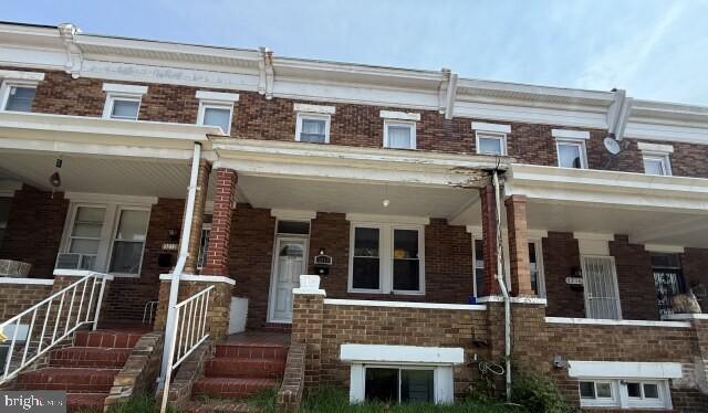 Property is FOR SALE ONLY. NOT FOR RENT. Offers can be presented by 7/29/26.  Great opportunity to restore this classic Baltimore rowhome! This brick home offers a traditional floor plan with spacious living and dining areas, hardwood flooring, a full basement, and a fenced rear yard. The property requires repairs and updating throughout but offers excellent potential for renovation and customization. Features include generously sized bedrooms, and a full basement providing additional storage or future living space. Conveniently located near shopping, dining, public transportation, and major commuter routes. Property is being sold strictly As-Is, Where-Is. Seller will make no repairs. Buyer is responsible for verifying all information and conducting their own due diligence. This property presents an excellent opportunity for investors, renovators, or owner-occupants seeking to build equity through improvements.