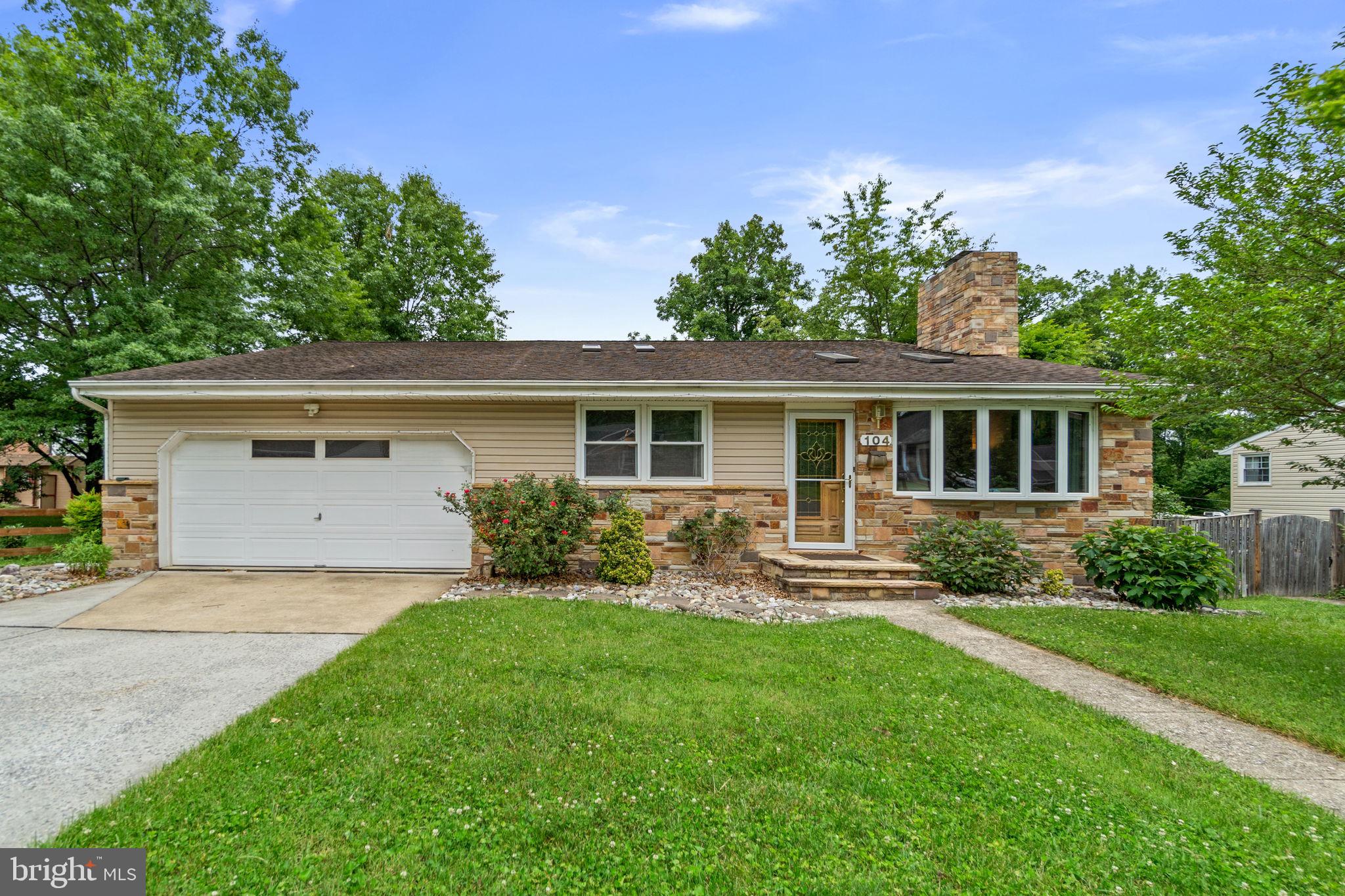 Welcome to this beautiful 4-level split-level home that showcases meticulous pride of ownership and peaceful living throughout. The main level and bedrooms feature stunning hardwood floors that lead you through a bright, spacious layout. Unwind in the massive primary suite, a true sanctuary complete with a luxury ensuite bath featuring a jacuzzi, a separate walk-in shower, and bright skylights. Step into the sun porch to overlook your private outdoor oasis, where a charming stone path guides you to a beautiful, highly private in-ground pool. Storage is a breeze with the oversized, attached two-car garage that boasts expansive attic space above for all your seasonal needs. Rarely does a home in this sought-after neighborhood offer the coveted combination of a private in-ground pool, an attached two-car garage, and a luxurious primary suite with an ensuite bath—all in one property. Perfectly situated for both relaxation and convenience, this exceptional home is located just minutes from I-83, I-695, Towson Town Center, and Hunt Valley.
