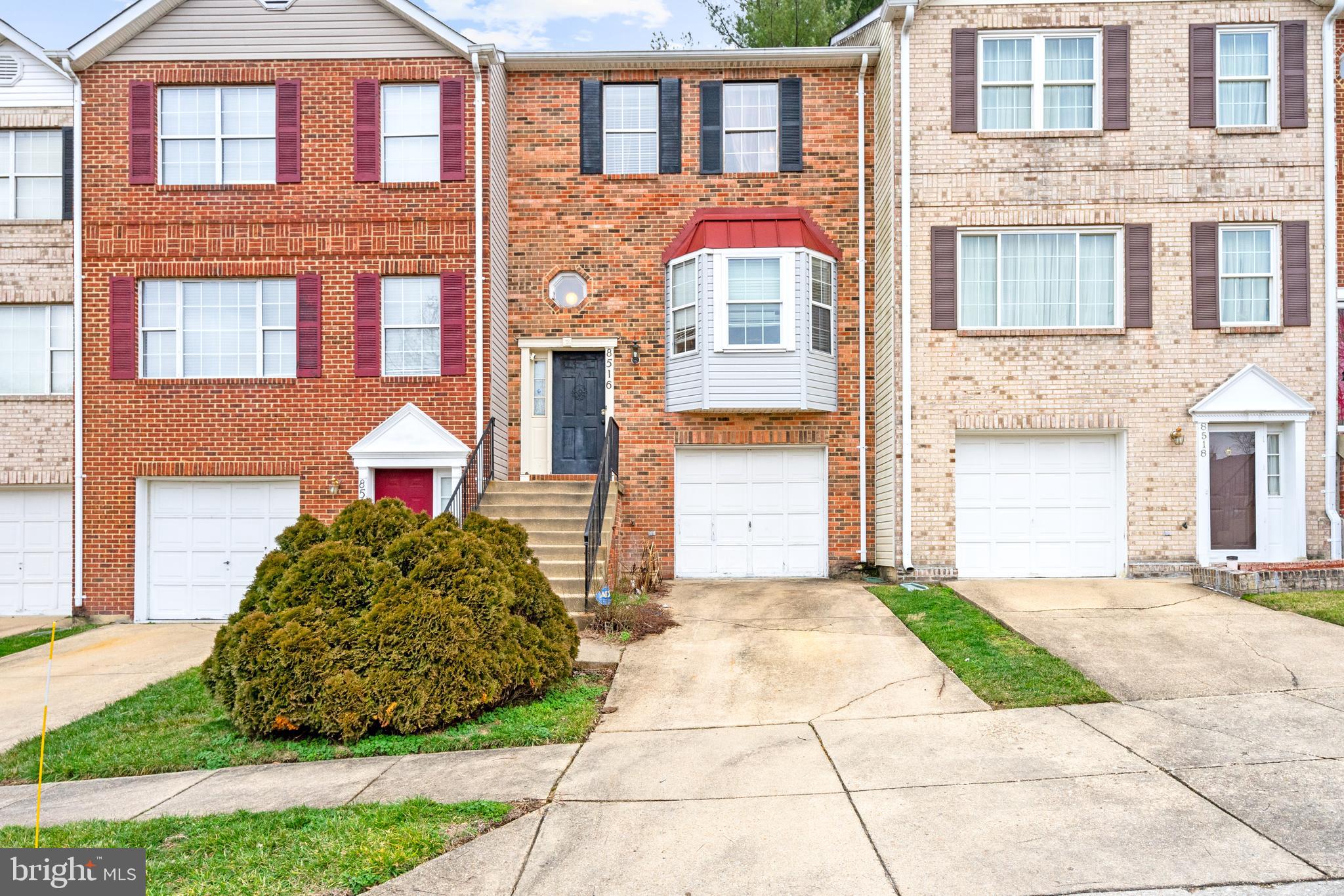 Explore the potential of this 3-bedroom, 2-bathroom,  townhome, perfectly positioned under an hour from Washington D.C. and nestled close to multiple parks. This property, complete with an attached single-car garage, offers the perfect blend of suburban tranquility and city convenience. You'll enjoy the ease of common area maintenance, snow removal, and landscaping services. The home itself showcases a charming front facade with beautiful red brick and a distinctive bay window, adding to its curb appeal. Please note, this townhome will be sold in its current, uncleaned state, potentially including some belongings left by the previous owner, all reflected in a competitive price for a quick sale.