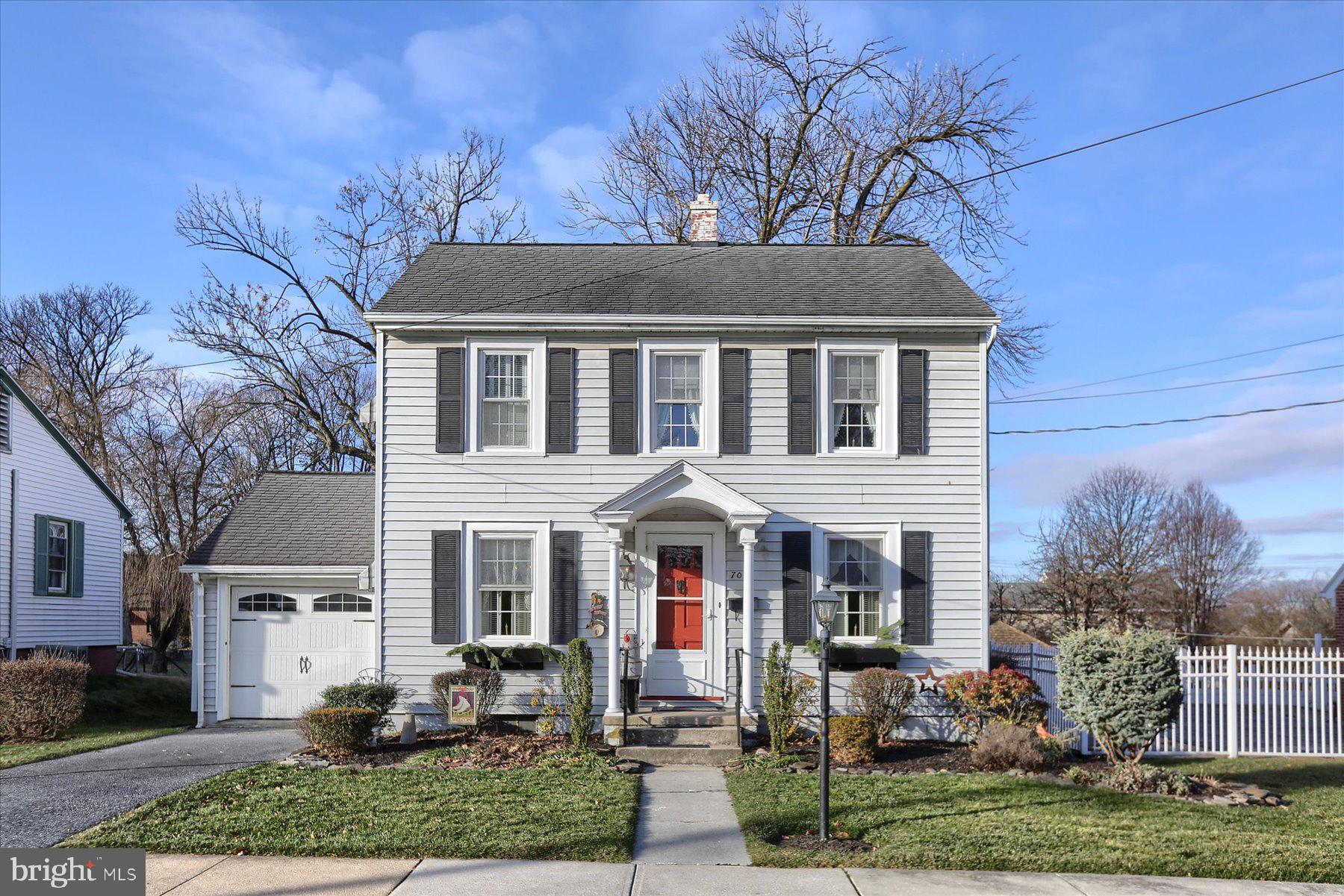Nestled in a charming neighborhood, this 3 bedroom, 1.5 bath home offers the perfect blend of serenity and convenience. Discover the comfort of this adorable and welcoming home that features a spacious living room, bright and cheery dining room, inviting sunroom and cozy kitchen. Enjoy the tranquility of a screened porch and beautiful yard adorned with perennial flower beds. The outdoor gazebo complimented with a fireplace adds an enchanting touch that is perfect for quiet evenings or entertaining guests.  This delightful home is situated just steps from a lovely park and easy access to various everyday conveniences. Adored and loved for many years, this home is looking for a new owner to do the same.