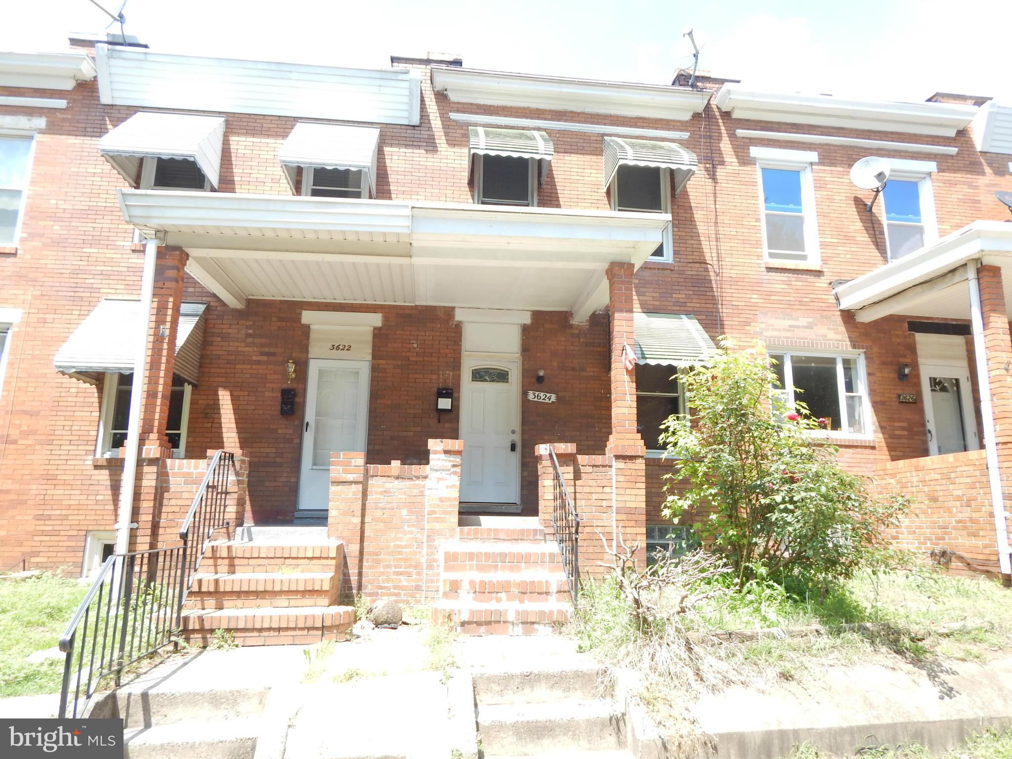 Great house for a first time homeowner.  On quiet street in Highlandtown.  Gleaming pergo floors.  Large living room and separate dining room.  Big fenced in rear yard.  Master bedroom with lots of closet space.  New Carpeting and freshly painted.  Partially finished basement.  Close to shopping.  This home has it all and at a great price.  Ask about seller closing cost help.  This is a must see.