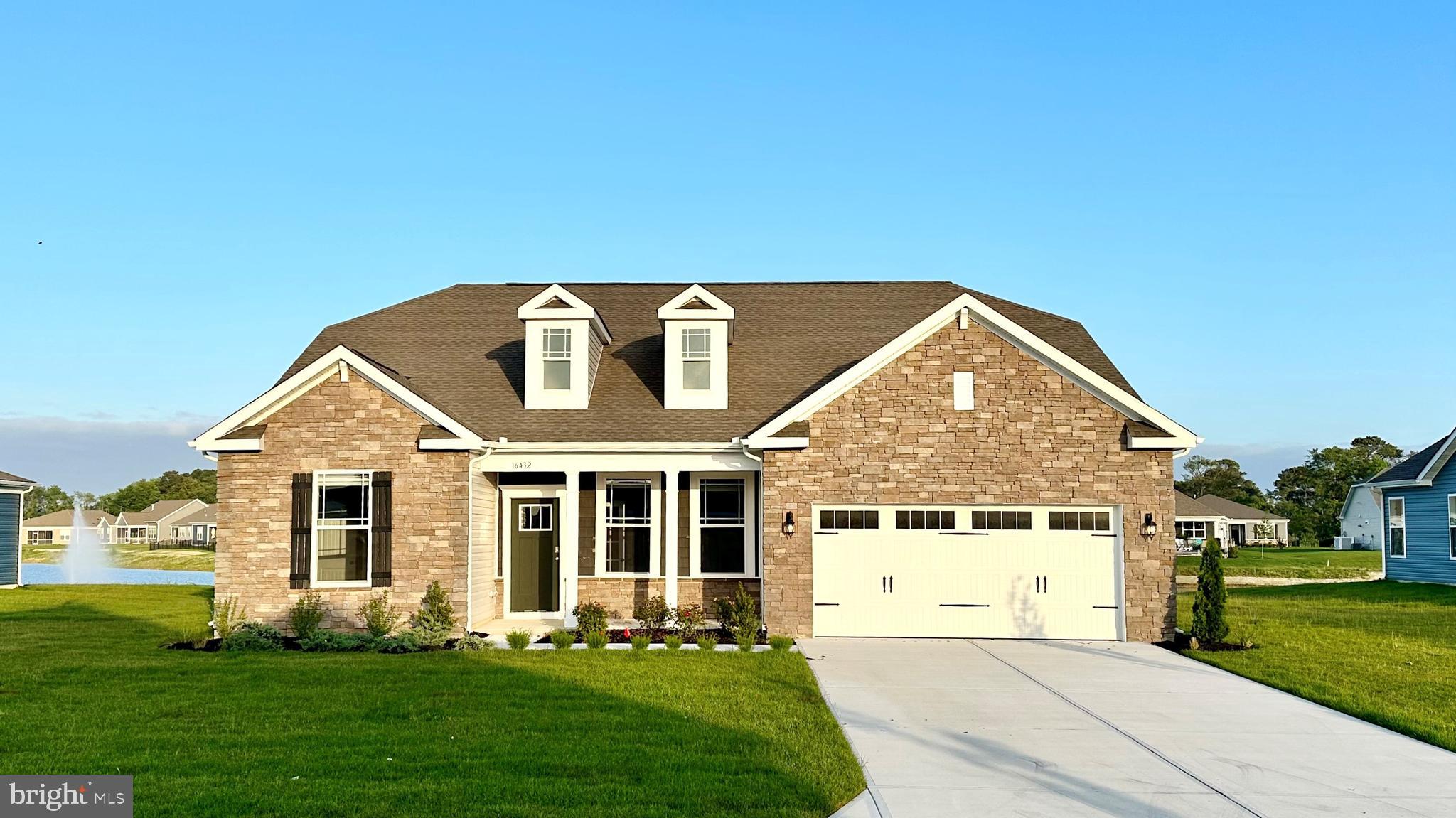 Welcome to 24125 West Cypress Way, an under-construction new home in the beautiful neighborhood of Woodfield Preserve in Milton, DE. The only available Galveston floorplan at Woodfield Preserve boasts a full front porch, gourmet kitchen with ample countertop space and soft-close cabinetry, a gas fireplace, and a screened porch.

A welcoming foyer leads you to the inviting flex room a versatile space and abundant natural light on one side. On the other side are two spacious guest bedrooms, a guest bathroom, and a linen closet. 

The home's well-designed gourmet kitchen features modern gray cabinets, quartz countertops, a generous walk-in pantry, an oversized island with additional room for seating and stainless steel appliances. The kitchen is open to the ample living room and dining room that leads to the quiet screened porch. 

The large owner’s suite is a retreat in the back of the home; its private bathroom has a double bowl vanity, frameless shower, oversized linen closet, and walk-in closet. Tucked away behind the kitchen and near the garage is the laundry room and a coat closet. 

This home includes a tankless water heater, white window blinds, a whole yard irrigation system and the exclusive Smart Home® package through ADT will give you complete peace of mind living in your new home.  

Pictures, artist renderings, photographs, colors, features, and sizes are for illustration purposes only and will vary from the homes as built. Image representative of plan only and may vary as built. Images are of model home and include custom design features that may not be available in other homes. Furnishings and decorative items not included with home purchase.