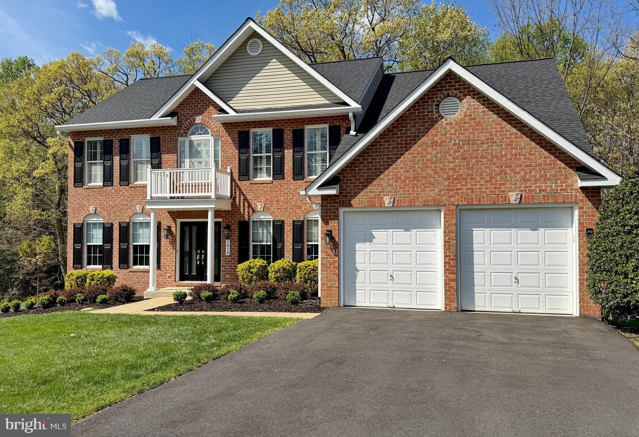 Beautifully Maintained Somerset Builders Colonial in La Plata's King's Grant community. Entertainers delight with soaring 9 ft ceilings. The spacious Eat-In Kitchen is the heart of this home, situated central to the formal dining room, the Screened in Porch,  and the cozy step down family with gas fireplace and wall of windows! The main level also features an office with French doors and hardwood flooring. There is also a separate living room area, half bath, pantry and a dramatic hardwood 2 story foyer. The upper level is open and leads you to 4 bedrooms, hallway full bath and the laundry area. The owners suite features a dramatic cathedral ceiling, sitting area, walk-in closets and full bath with double vanity, soaking tub and separate shower. The basement level offers a 2nd kitchen complete with a dishwasher, a 5th bedroom/rec room area, full bath and plenty of storage. Track lighting, built in bookcase and lots of windows make this a bright airy space complete with walk out to patio area overlooking the woods, perfect for guests. The home is set on a generous 0.55-acre lot, shed, featuring beautiful landscaping, sidewalks, and an underground lawn sprinkler system for easy upkeep. Enjoy the outdoors from the patio and screened porch, ideal for relaxing or entertaining guests. The Kings Grant Community is convenient to schools, shopping and public transportation. Settle in time to enjoy the summertime activities on the La Plata Town Green and enjoy the Saturday morning farmers market at the courthouse. 
New Roof, gutters, gutter guards and downspouts 2025
Exterior doors replaced in '21-'22
Sellers have upgraded fixtures, kitchen granite and installed beautiful plantation shutters throughout upper level. This home shows pride of ownership throughout.