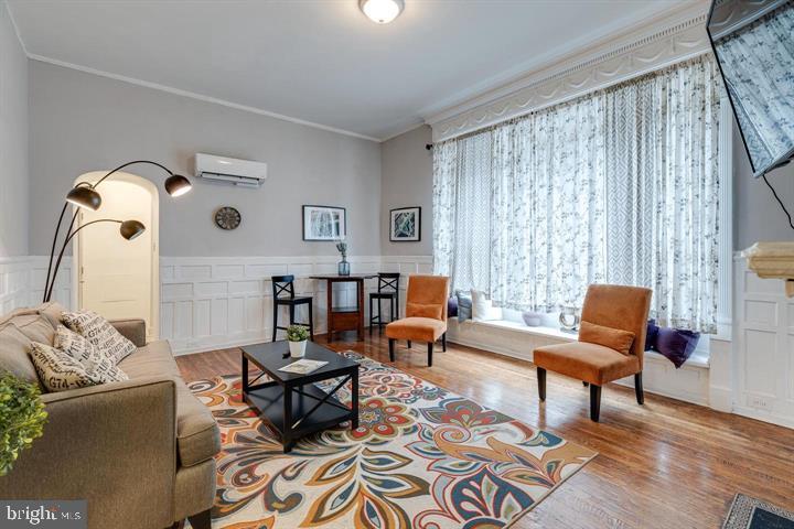 Stunning and spacious 1 bedroom corner unit with 11 ft ceilings and oversized windows that allow for incredible natural light. Welcome 2134 Spruce Street! A charming Frank Furness building that exudes character and charm in a fantastic location! Located on the main level of this boutique building with wonderful architectural details. Updated kitchen with stainless steel appliances and granite countertops and an updated bathroom. This Rittenhouse Square / Fitler Square location has a walking score of 98! Equidistant to Rittenhouse Square Park and Fitler Square Park. Pets are welcome!
Enjoy a long list of wonderful restaurants, cafes, shops, farmers markets and events throughout the year. Walk to the Schuykill River Park, Rittenhouse Square and South Street. Just a short walk to University City, Penn, Drexel, CHOP and the Hospital of the University of Pennsylvania. Easily accessible via public transportation bus routes, I-76, and 30th Street Station. Short term lease options available.  
Shared laundry facilities on-site.
Listing agent will provide rental application link.
No Smoking.
Pets are case-by-case.