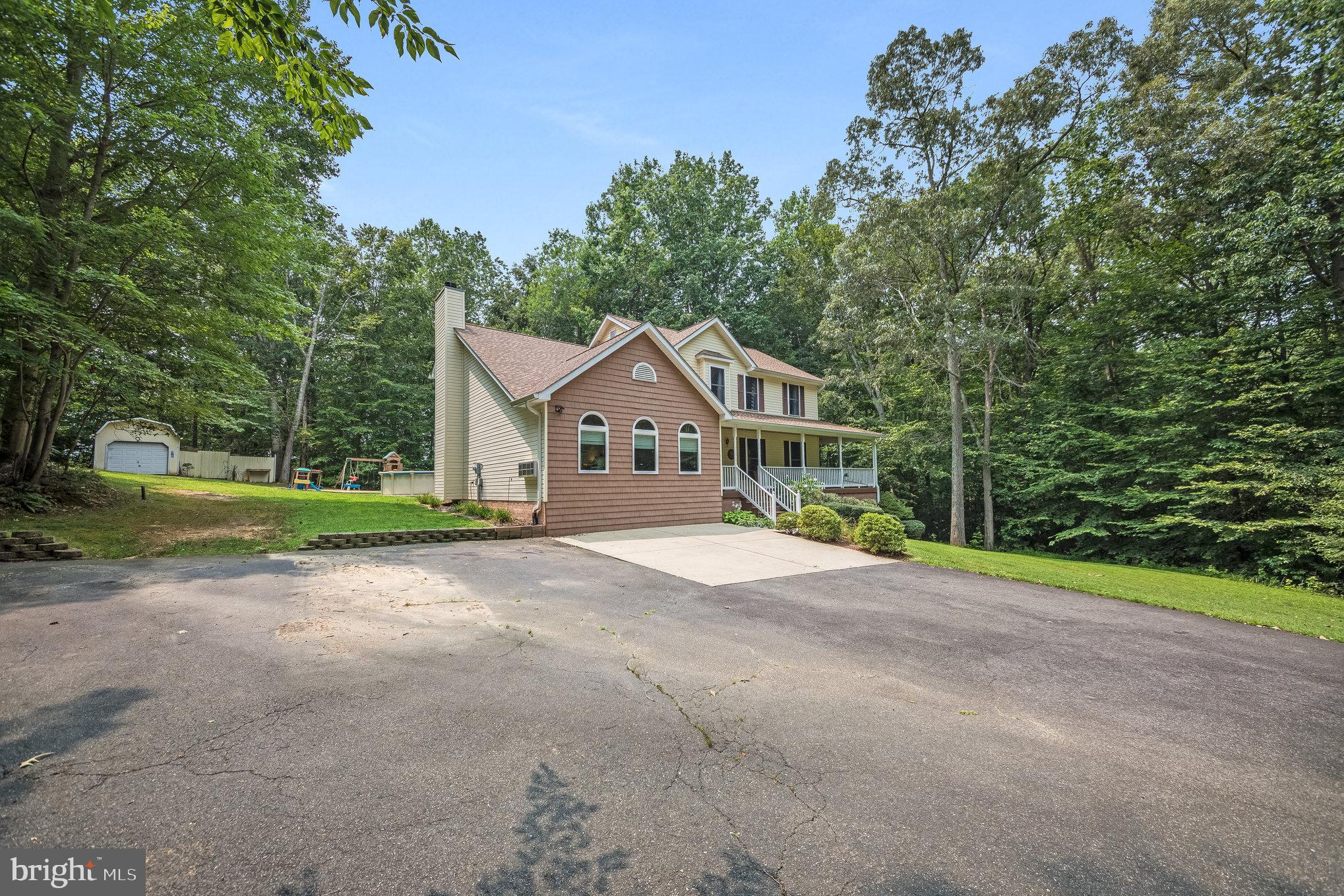 Prime Location in the Heart of Hughesville

This property offers the perfect location for commuters, being centrally situated in Hughesville. Enjoy the convenience of being close to shopping in multiple counties, Charles, Calvert, and St. Marys.  Support the local small business and restaurants. Only minutes to the water, for a day of boating, fishing, or crabbing. 

Key Features:
Under 600,00.00

Situated on just under 4 acres of land.
Brand new 50-year roof and a new HVAC system.
Beautiful gleaming hardwood floors throughout.
Spacious open country kitchen leading to a massive family room.
Additional great room and ample hallway closet space.
Separate formal living and dining rooms.
Upstairs features two full bathrooms; the primary suite includes a luxurious bath with a separate shower and dual sinks.
A fully finished basement that can serve as an in-law suite, college dorm, or potential rental.
Outdoor amenities include an above-ground pool, a dog kennel, and a workshop equipped with electricity.
This home has so much to offer; it's a must-see!
