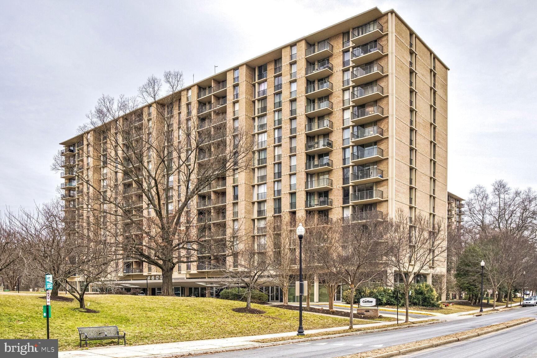 Retreat from the city to this beautifully updated 1 bedroom, 1 bath 10th floor condo with private balcony with stunning views at The Carlton! Welcome home to an open-concept living and dining area followed by a chef’s kitchen with sleek granite countertops and stainless steel appliances. A sunny bedroom with Juliet balcony and ample closet space steps to a custom hall bath. This unit also comes with 2 parking passes, same floor laundry, and all utilities covered in the condo fee. Enjoy resort-style amenities at The Carlton, including 24 hour concierge, swimming pool, fitness center, tennis courts and more! Commuting is a breeze with easy access to Columbia Pike and I-395 and just moments W&OD trail and Four Mile Run as well as Shirlington shops dining and entertainment!