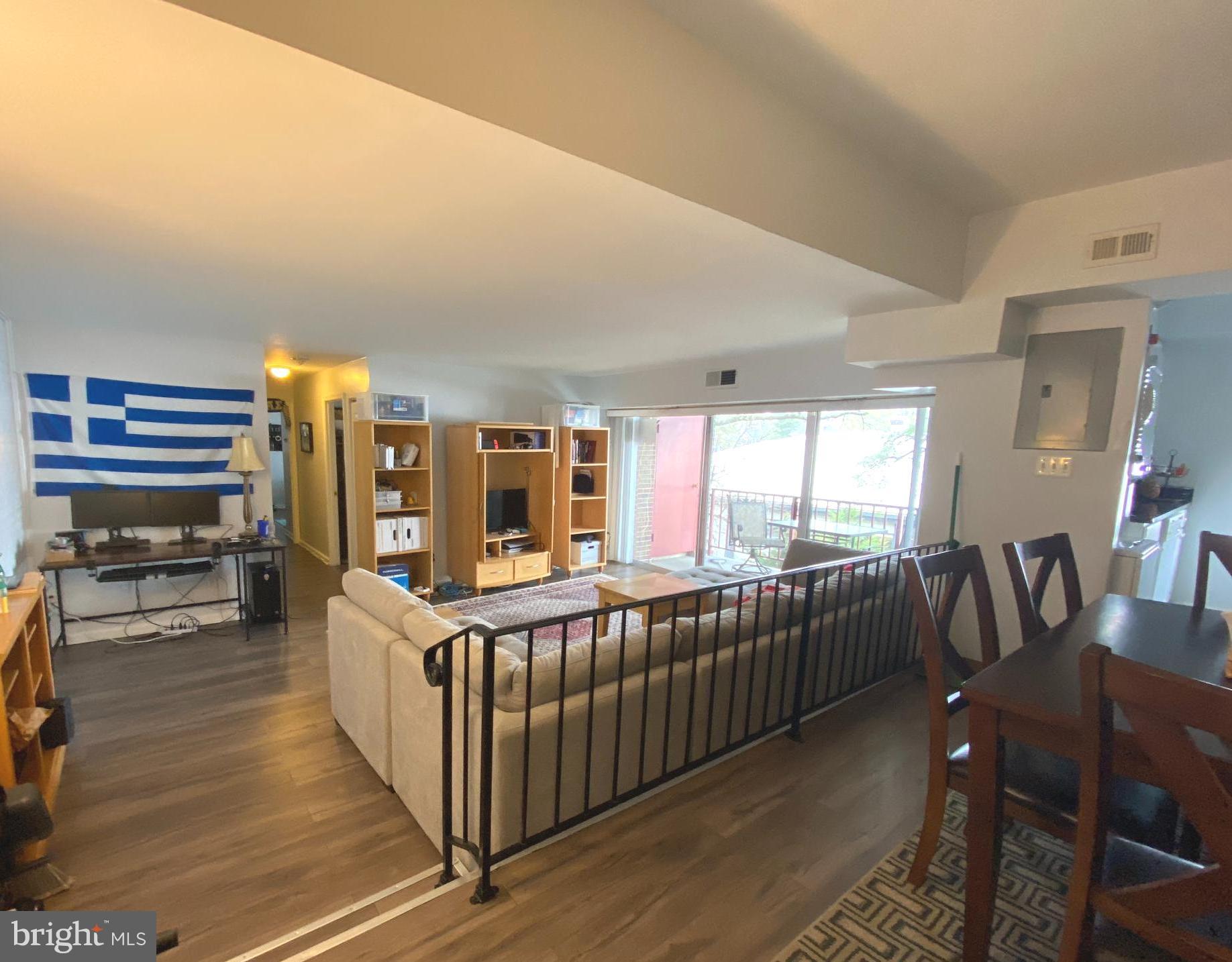 This very spacious, clean and updated 2BD, 2BA condo is less than a mile from University of Maryland.   The Oasis is somewhat of a hidden gem, right off of Rt. 1,  yet close to all the happenings in College Park and easy access to Rt. 95 and the Beltway.   This second floor unit faces the rear of the building, allowing privacy on the large balcony.  A separate, deeded storage unit is included and located just steps from your door.  Permit parking for one car and plenty visitor spaces available .