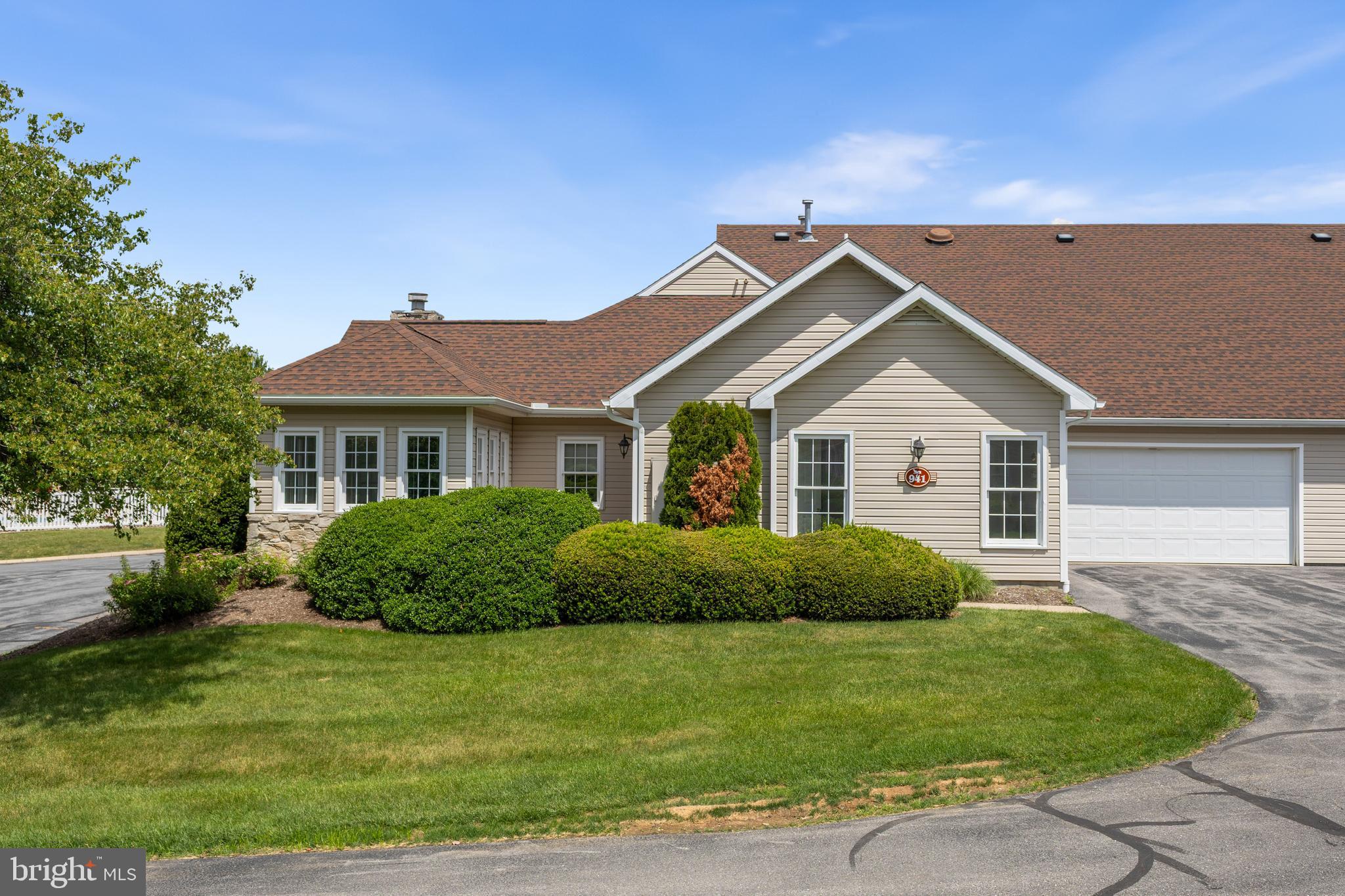 OPEN HOUSE - Sunday, June 21st, 11:00 AM - 12:30 PM
Enjoy the ease of one-level living in this beautifully refreshed 2-bedroom, 2-bath condominium in desirable Thoroughbred Crossing. Perfectly situated across from the community pool and clubhouse, this home offers a convenient lifestyle with outstanding amenities just steps from your door.

Recent updates include fresh paint throughout and new luxury vinyl plank flooring, creating a bright, modern feel that's truly move-in ready. The HVAC system was also replaced recently in 2023.  The spacious layout offers comfortable living and entertaining spaces, while the low-maintenance condominium lifestyle gives you more time to enjoy the things you love.  The Association fee includes: water, sewer, cable, trash, exterior maintenance, landscaping, snow removal and the clubhouse and pool amenities! 

Whether you're looking to downsize, simplify, or enjoy carefree living in a fantastic location, this home is an opportunity you won't want to miss!