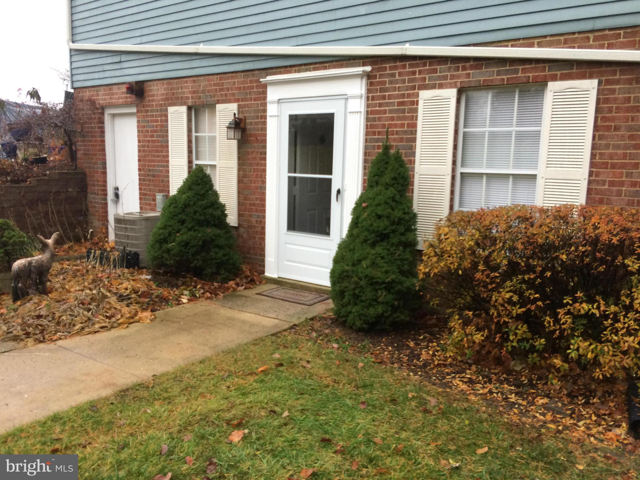 Beautiful 2-bedroom ground level condo in Damascus.  Located in the Greenhills community only about 1/2 mile south of the center of Damascus.  Schools, shopping, and more just a short distance away.     Large living room with sliding glass door to patio area, dining room, kitchen with granite counters, laundry room. with full size washer/dryer.  Freshly painted and new flooring. Over 1100 sq ft.  This home comes with two reserved parking spaces.  No dogs are allowed.  Owner/Agent

This is a great condo with below market rent.  If you are looking for a nice 2-bedroom condo in Montgomery County, it will be hard to beat this one!