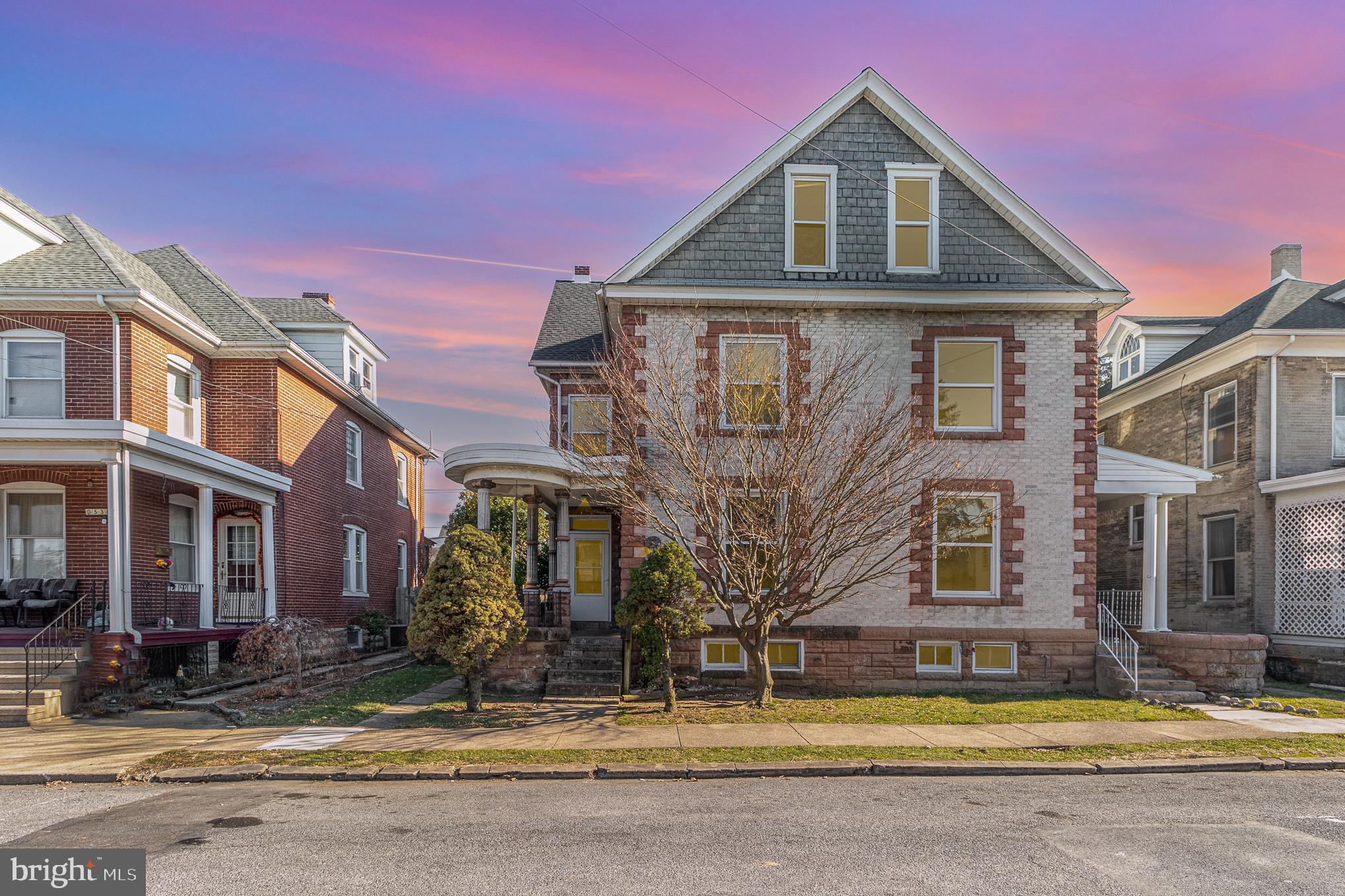Brontosaurus sized 6 bedroom house that's close to everything Chambersburg has to offer. First floor bedroom would make a great office, computer room, parlor, or 6th bedroom. Take advantage very low taxes and borough utilities. If you're looking for a new home, this one has a little bit of everything for you. If you're an investor, the potential is great. Priced to move, needs some cosmetic updating. Convenient to everything! Don't delay. Make your appointment today before its too late!