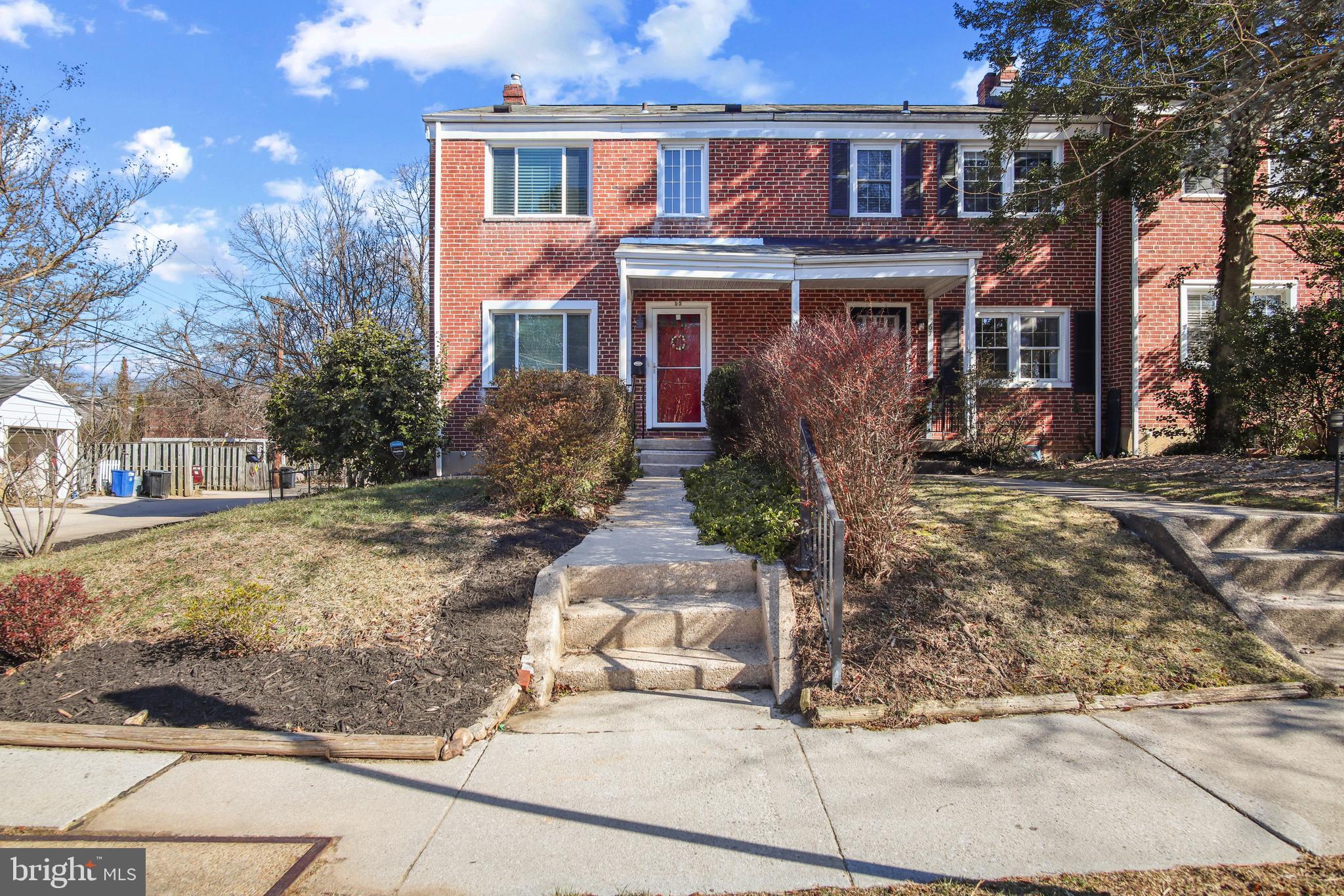 Welcome to 69 Aigburth Ave - a stunning end-unit townhome in a super convenient Towson location!  This recently remodeled home offers 3 bedrooms, 2 full baths, a finished basement, a large private back yard, a rear deck and your own parking pad. The open kitchen features a large granite island, stainless steel appliances, and soft-close cabinetry. Beautiful hardwood floors throughout, recessed lighting, and large windows fill the space with natural light. The finished lower level includes a modern full bath and newly installed luxury vinyl flooring. Enjoy the spacious corner lot with mature trees, plenty of grass and a gardening bed to get in touch with nature. Recently painted, this home is just as nice as the photos and is ready to move in!  24 month lease is preferred, 680+ credit is required.