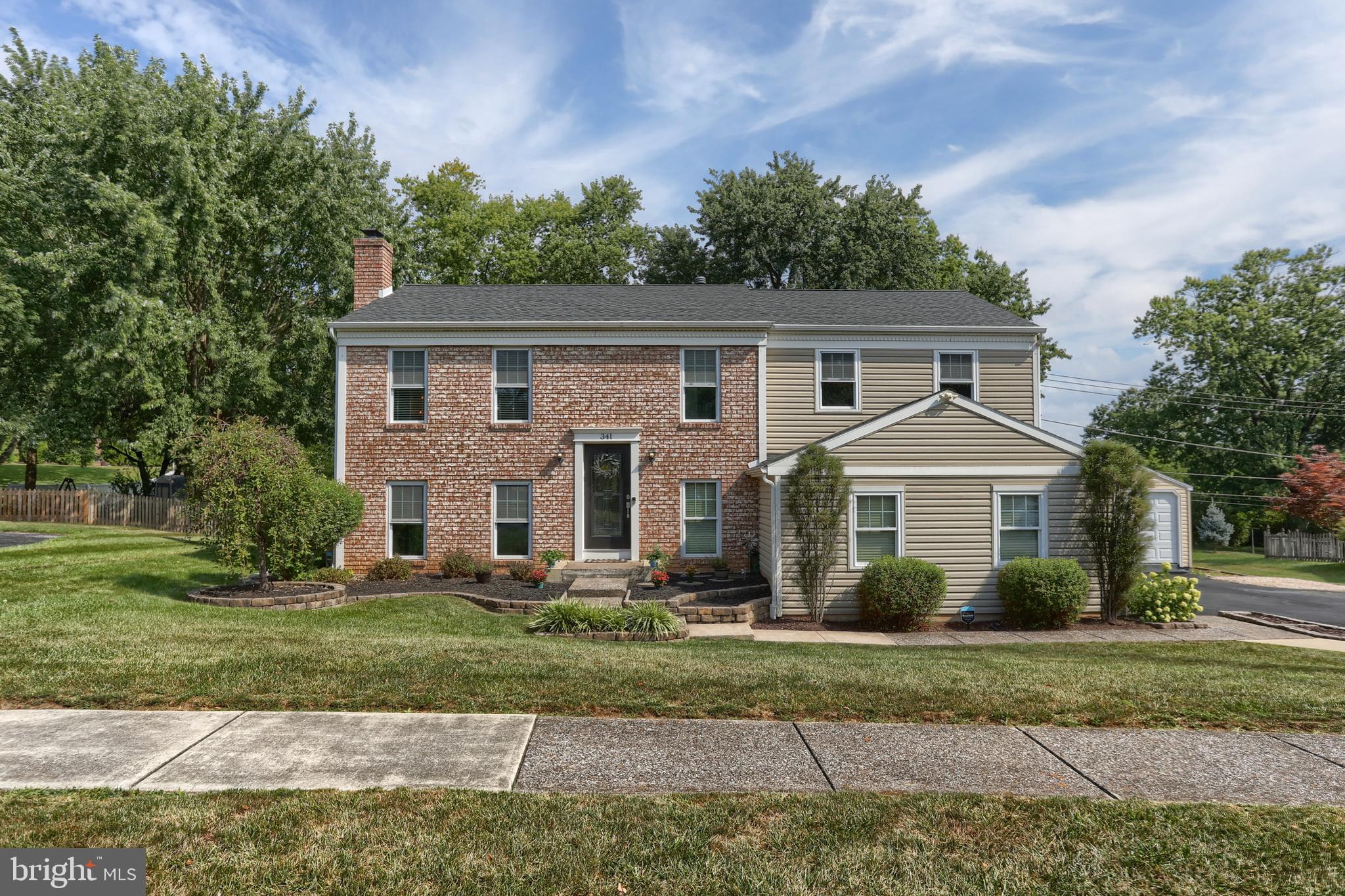 Welcome Home to this beautiful bi-level with over 2,000 square feet of living space situated in Chadds Ford development, Hershey Schools!  This home features an open concept with abundant natural light.  Kitchen features an island, ceramic tile flooring, tile backsplash and gas stove.  Dining room and living feature hardwood flooring.  The main full bathroom features ceramic tile with double vanity.  The lower level features family room with gas fireplace, solid Bamboo flooring, washer/dryer, full bath with radiant  heating ceramic tile flooring.  Whole-house fan and a thermostat controlled attic fan.  Enjoy the deck and patio on those beautiful days with gatherings.  Close to Hershey Medical Center, shopping, many trails within close proximity to explore. Schedule your private showing today!