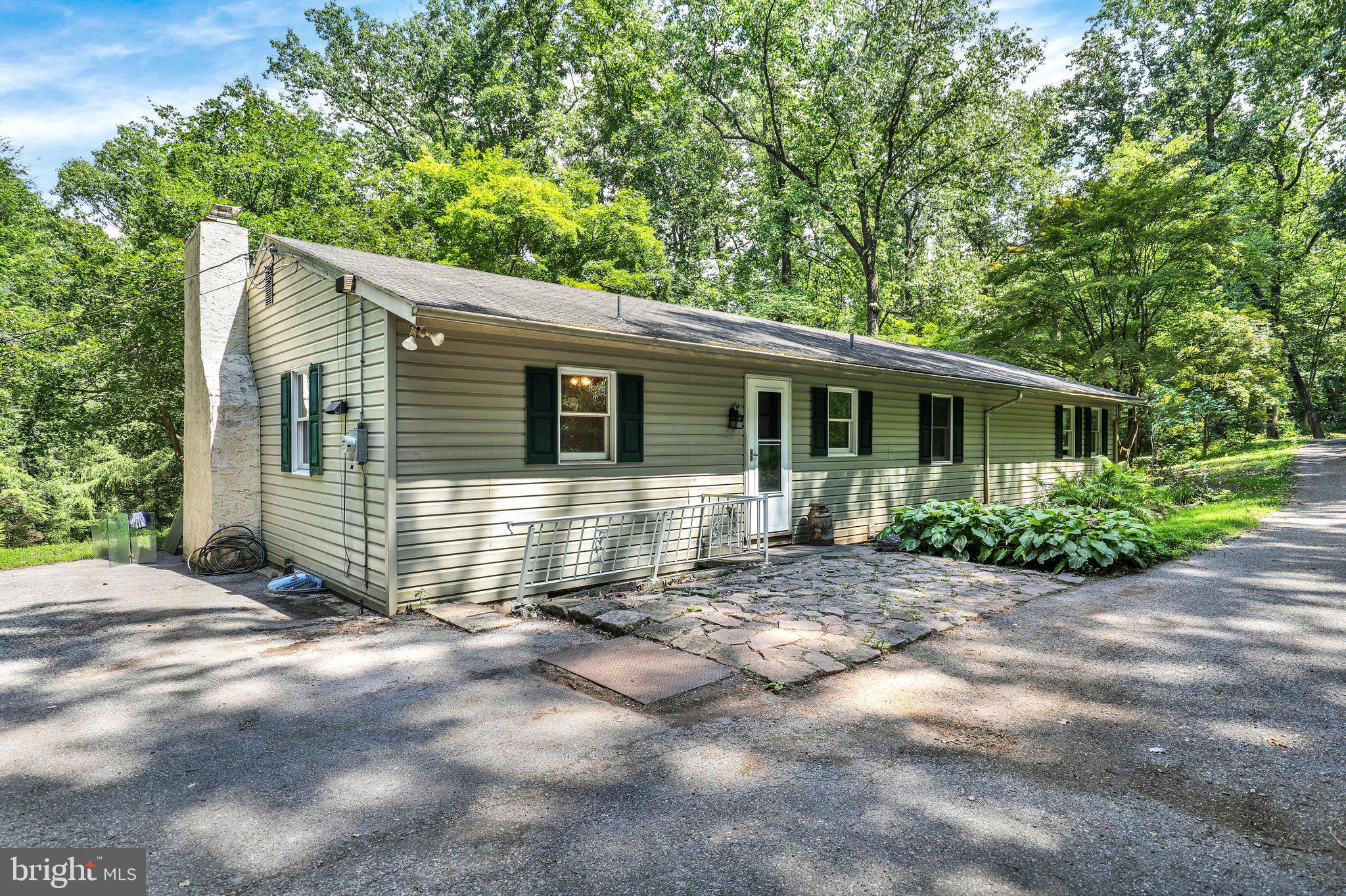 Beautiful Rancher on 2 acres in the country of North  Coventry Twp, Chester County in OJR Schools. This home has well and septic,  deck out back, long driveway, privacy, Taxes $5451 and more. Features 3 bedrooms, 2 bath, fireplace, new paint and LVP flooring  in 2026, walk-out basement is unfinished, oil baseboard heat, and amazing views of the countryside. Call today!
