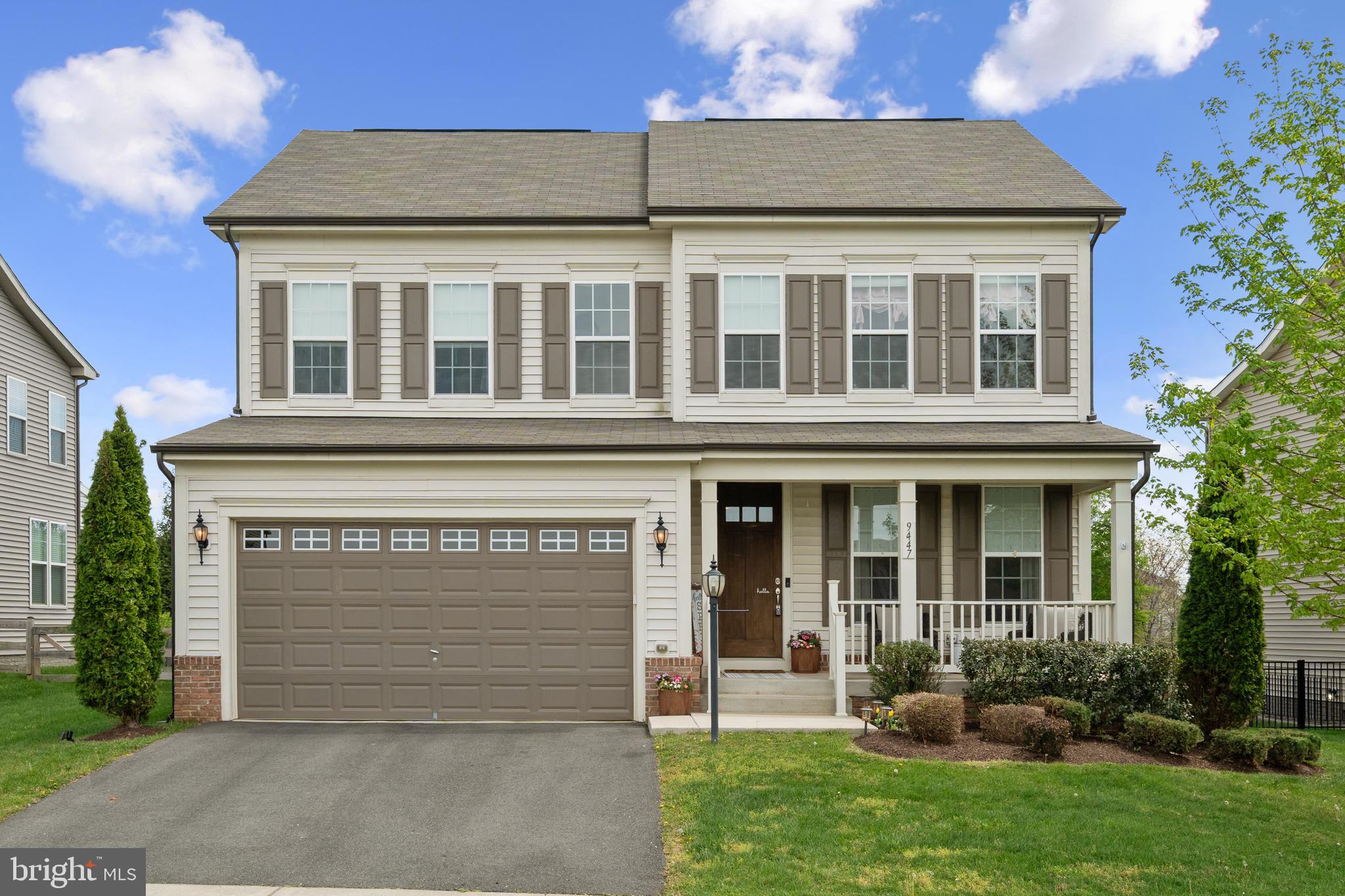 Welcome Home to Cayden Ridge!
This beautifully maintained 4-bedroom, 3.5-bath home offers over 3,300 square feet of comfortable, stylish living. Step inside to gleaming hardwood floors on the main level and a striking LVP accent wall in the foyer. The open-concept layout features a spacious living and dining area, anchored by a gas fireplace and flooded with natural light from oversized picture windows.

The chef’s kitchen is a showstopper, complete with quartz countertops, stainless steel appliances, a massive center island with sink and dishwasher, and gas cooking—perfect for entertaining or everyday living.

Upstairs, the owner’s suite offers a serene retreat with a luxurious ensuite bath featuring a huge walk-in shower. The  updated full bath on the upper level has new fixtures and accessories. The lower-level living area includes a full bath, offering great flexibility for guests, a home office, or recreation space.

Additional highlights include:

Fresh paint in the owner’s suite and secondary bedrooms

New ceiling fan in a secondary bedroom

Custom window treatments in the kitchen and office by The Shade Store

Backing to Signal Hill Park and Signal Bay Waterpark—ideal for summer fun!

Enjoy a fantastic location with easy access to shopping, dining, and entertainment. Just minutes to Old Town Manassas, the VRE, Route 28, and I-66—a commuter’s dream!

Don’t miss your chance to call this exceptional property home!