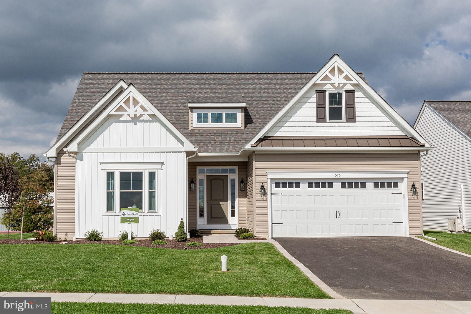 Your dream home awaits a Wicklow Heights! Experience the perfect blend of luxury and convenience a Wicklow Heights. Built by award winning Cedar Knoll Builders, this 69 lot community offers a unique layout where most homes back up to almost 8 acres of tranquil open space. With lot sizes ranging from .21 to.40, you’ll have plenty of space to enjoy those “post-card perfect” sunsets. The Juniper is designed for effortless first floor living, featuring 3 spacious bedrooms and two full bathrooms on the main level. The primary suite is a true retreat, boasting a large walk in closet and a private en-suite. Need more space? You have the option to add a second floor expansion, featuring an additional bedroom, floor bathroom, walk in closet, storage space, and a versatile bonus living area. Enjoy the reliability of public utilities and natural gas in a location perfectly positioned for local commuters- just minutes away from the RT 1 bypass. Reach out to site agents to hear about our current incentives!