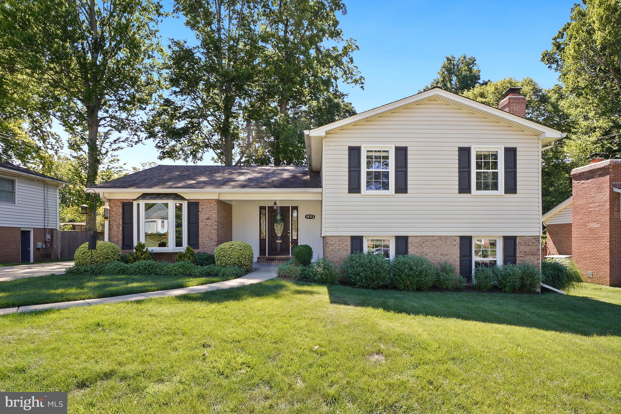 This Spectacular Split Level Home Reveals Pure Pride of Ownership!  Fall in Love the Moment You Arrive! Remarkable features Include in a Spacious Foyer Entry Wide Open to a Living Area with a Large Picture Window and Glass Doors Inviting a Lush, Private Landscape Inside. Unique Archways Add an Exquisite Feelings of Comfort and Joy. Thoughtful Renovations include a Tastefully Remodeled Kitchen with Tall Maple Cabinets, Corian Countertops, a Picturesque Breakfast Room with BIG Bow Window and Custom-Built Pantry Storage Space. The Gleaming Oak Hardwood Floors add an Inviting Glow. Stroll Outside from the Dining Area to a Secluded Slate Patio Overlooking a Richly Landscaped Yard. The Level Backyard is Fully Fenced and Cultivated with Loads of Perennial Plants. Nicely Remodeled Baths include a Super-Sized Primary Bedroom Shower. Enjoy a Fantastic Family Room with Wood Burning Fireplace and Cozy Conversation Area for Games, Reading and Hobbies. This Easy, Low Maintenance Lifestyle features a New HVAC System, Insulated Vinyl Siding; No Exterior Paint Maintenance and a Generac Generator with Maintenance Agreement!  Walk to the Popular Manor Woods Community Pool, Stellar Schools and a Great Shopping Center with Lots of Fantastic Restaurants. Conveniently Located Near Metro, Rock Creek Parkland with Lakes Frank and Needwood with Boating Docks and 30+ miles of Hiking and Bike Paths from Rockville to Georgetown!