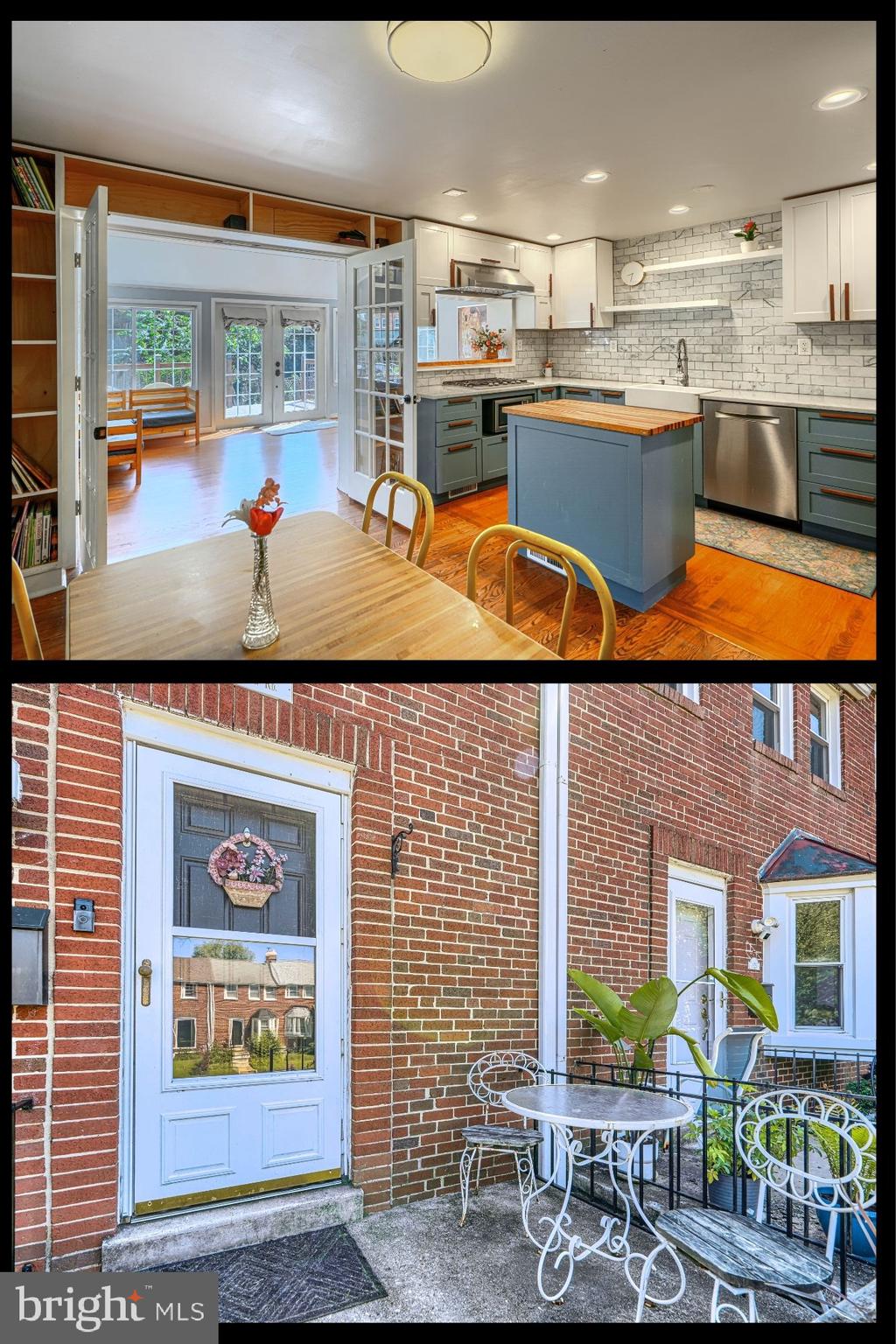 Welcome home to this spacious three-bedroom, 1.5-bath brick home. A significant feature of this property is the large addition located just off the kitchen/dining room, which provides excellent extra living space, along with a spacious deck off the back perfect for outdoor relaxation. This homes offers incredible value, functionality, and modern convenience. 

As you enter the home, you are immediately greeted by a bright, open-concept floor plan designed for both everyday living and effortless entertaining. The living room offers a bay window, hardwood flooring and is fios cable ready. The open kitchen and dining make this an ideal space for meal preparation and entertaining and offers plenty of storage and workspace. Updates to the kitchen include stainless steel appliances, a commercial vented range hood, a butcher block island, a built-in oven and gas cook top, custom cabinets, marble countertops and backsplash, a farmhouse sink, hardwood flooring and recessed lighting. Continue through the French doors to enjoy the extra living space complete with vaulting ceilings, solar tubes, an abundance of natural light, and reclaimed hardwood flooring. 

The upstairs of this home features three comfortable bedrooms, an updated full bath, a hall closet, and a whole-house attic fan. Pull-down stairs also provide access to an attic with additional storage space.

The lower level offers further living space, including a finished recreation room with built-ins and a closet. The utility room contains a convenient laundry area, a half bath, and workbench, along with plenty of storage. Outside, you can enjoy a cedar deck and a fenced-in backyard, ideal for morning coffee and summer cookouts.

Notable updates include: NEW roof with transferable warranty 2025, 50 gallon HWH 2021, HVAC 2018, leaf guard capped gutters 2023, cedar deck 2017, chimney lining 2018, Smart Nest thermostat, sewer line replaced in 2009. The sellers are offering a home warranty to provide you with peace of mind and extra protection for your new home.

With its thoughtful updates, desirable location, and move-in-ready condition, this home checks all the boxes for today’s buyer. Simply move in and start enjoying your new home. Close to shops, restaurants, schools and commuter routes 695 & 83.
