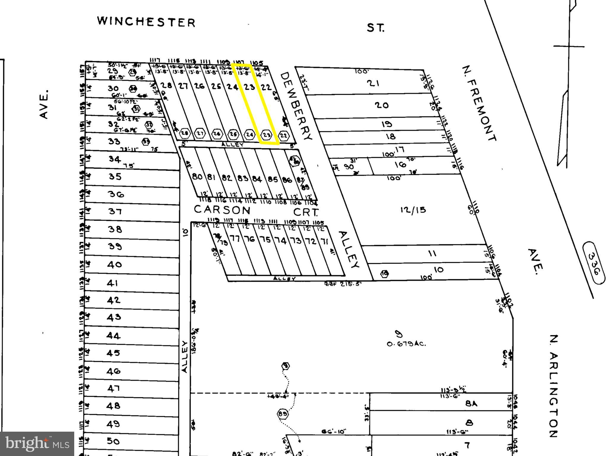 POST AUCTION - Make an offer, buy it now!  Lot of Land located in the Sandtown-Winchester area. MINUTES to Maryland Institute College of Art, Upton Metro Station, Harlem Square Park, & Baltimore Symphony Orchestra. Easy Access to Major Traffic Artery W North Ave. Property is Vacant. Deposit: $5,000.
