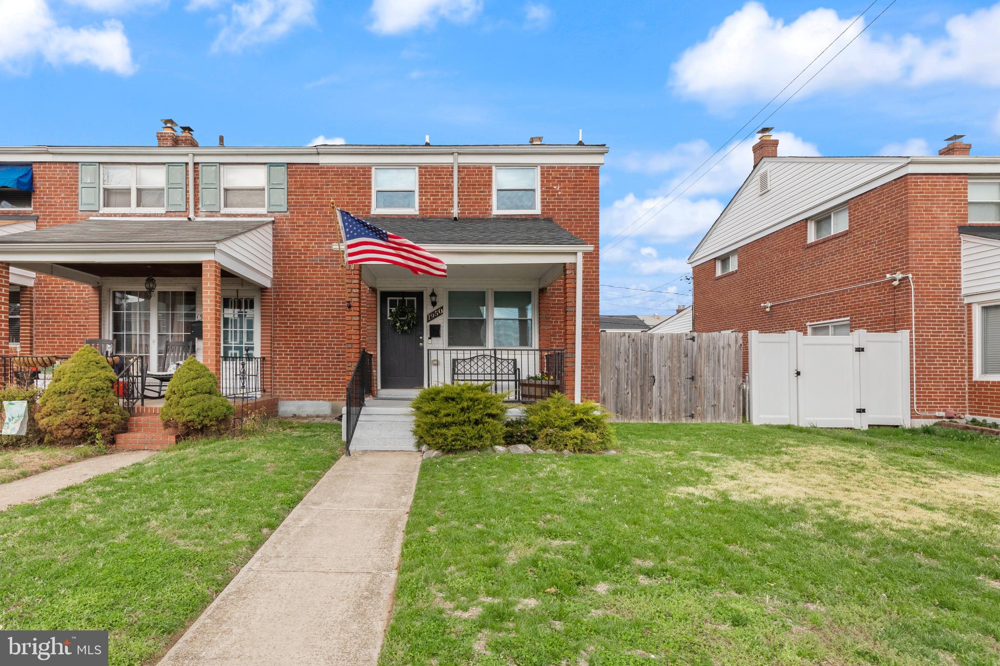 Turn‑key perfection meets modern comfort in this beautifully updated, porch front, end‑of‑group row home. Every space has been thoughtfully refreshed, beginning with a stunning updated kitchen featuring stainless steel appliances, ceramic tile flooring, crisp white cabinetry, granite countertops, and abundant prep and storage space.
Upstairs, you’ll find three inviting bedrooms with carpet and an updated full bath. The partially finished lower level adds valuable flexibility — ideal for a home office, fitness area, media lounge, or guest space — complete with its own full bathroom. Plenty of storage in the unfinished area.
Step outside to a private backyard oasis boasting a charming screened‑in porch, a 6' privacy fence, and dedicated parking for two cars.
All of this is perfectly situated just moments from shopping, dining, major commuter routes, and within walking distance to Stansbury Park — making everyday living both convenient and enjoyable.

hvac 2018
hwh 2018
new roof 2019
basement waterproofing 2019
