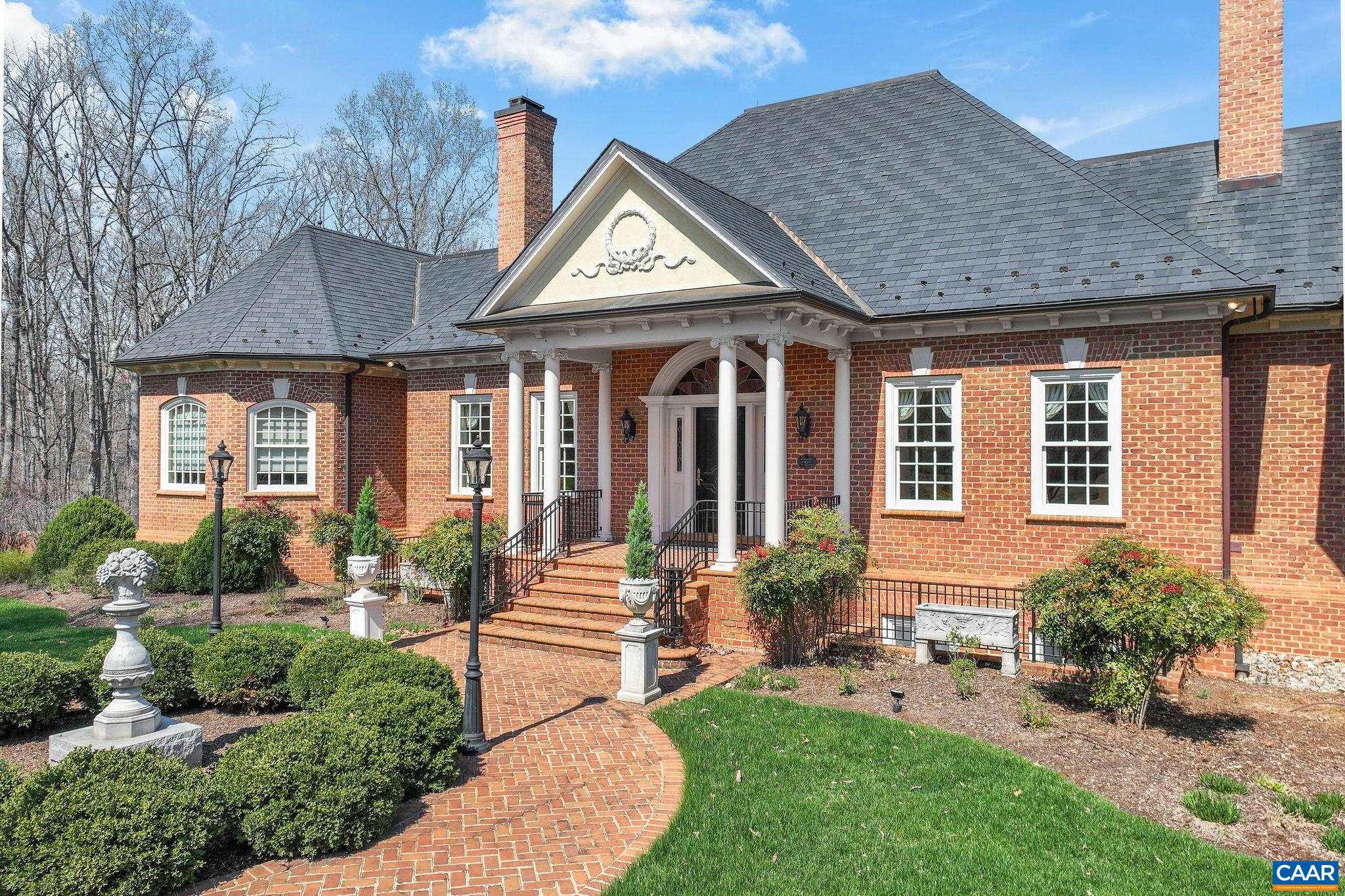 Grand Elegance situated on a magnificent property in the community of Indian Springs! Stately custom-built one-owner brick home offers primarily one level living with timeless appeal, 10' ceilings, luxurious amenities and plenty of room for extended family. Whether hosting intimate gatherings or extravagant soirees, this home is an entertainer's delight! The formal Dining Room exudes oppulence and the formal Living Room is the perfect backdrop for fireside chats. Ornate trim details, built-in cabinetry and spacious rooms throughout. The seamless flow from living areas to screened porches allows for effortless enjoyment. The kitchen is the heart of the home with plenty of counter space and cabinetry plus casual dining. Multiple auxiliary rooms (Sewing room, Fitness Center, Billiard Road, Kitchenette plus spacious holiday storage) provide flexibility for working from home or enjoying down time. If you're seeking an extraordinary home with the highest quality construction - this is the one! Priced way below the 2024 appraisal ($2,857,000) and 2026 assessment ($2,406,200) -- don't miss this unique opportunity!,Fireplace in Dining Room,Fireplace in Family Room,Fireplace in Living Room