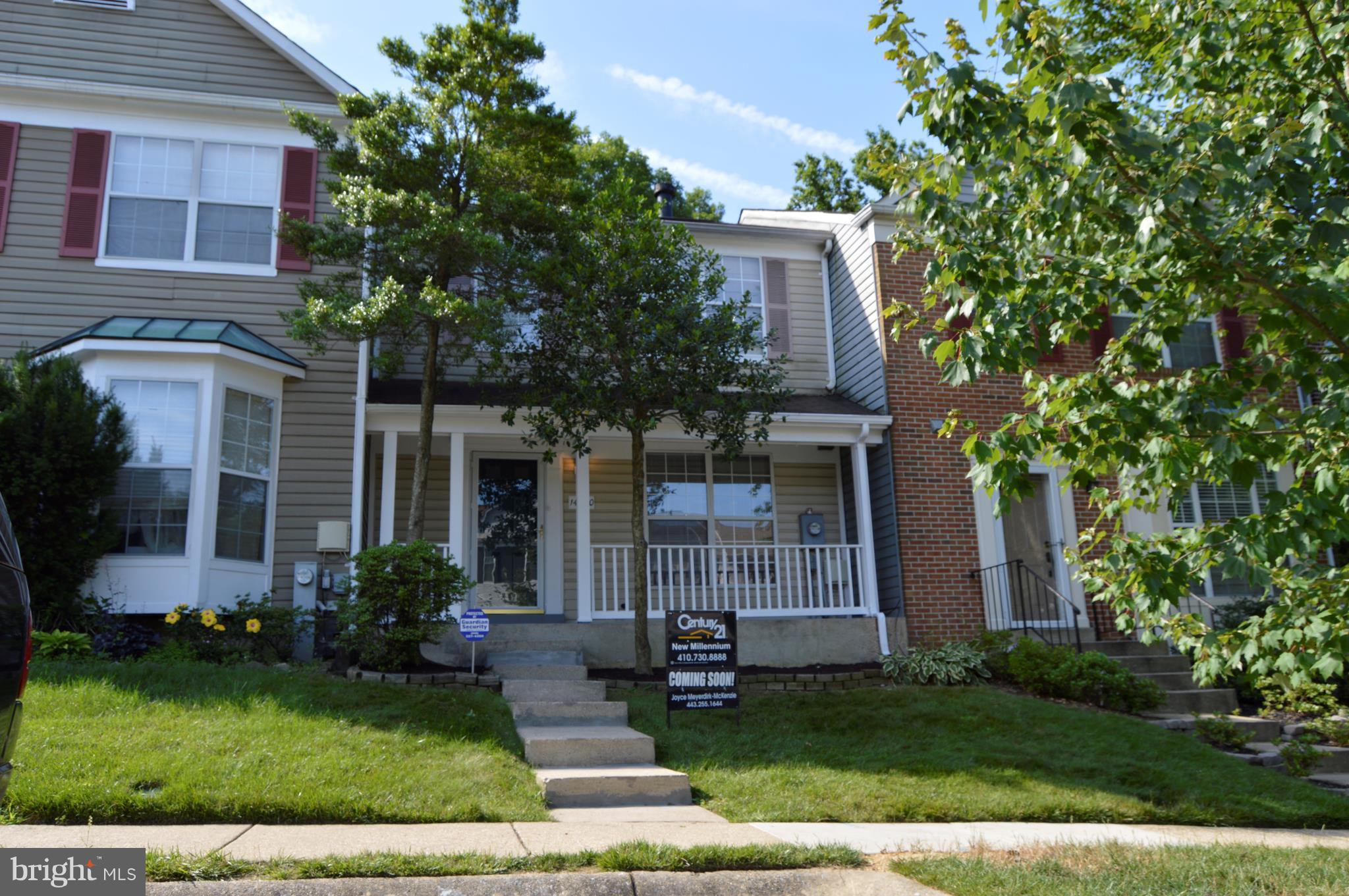 Location, Location- Half way from Baltimore/ DC Just minute from 95 this home sits in the back of the community overlooking woods. Open bright kitchen with tons of natural light from front porch. Large Master Suite double closets, full bathroom. Basement features huge Rec Room with wood fireplace, full bathroom & walkout to private patio. Spacious Living/ Dining Room great for entertaining.