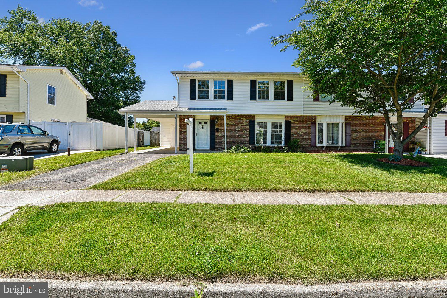 Welcome to 1335 Hallock Drive, a beautifully updated home offering a spacious and modern open-concept layout. Freshly painted throughout and featuring brand-new carpet, this home is move-in ready. The main level boasts hardwood flooring throughout most of the living areas, along with a convenient powder room, laundry room, and walk-in pantry.
The updated kitchen features upscale cabinetry, newer countertops, and newer appliances, making it both stylish and functional. Upstairs, you'll find four generously sized bedrooms and a full hall bath. The owner's suite includes its own private half bath for added convenience.
Step outside to enjoy the fully fenced rear yard, perfect for entertaining, pets, or play. A one-car carport and additional off-street parking for two vehicles provide ample parking. This well-maintained home offers comfort, updates, and value in a convenient Odenton location.  Close to Ft Meade, NSA, as well as Annapolis.  Also there are tons of shopping, restaurants, night life, movie theater, Wegmans, and so much more near by.