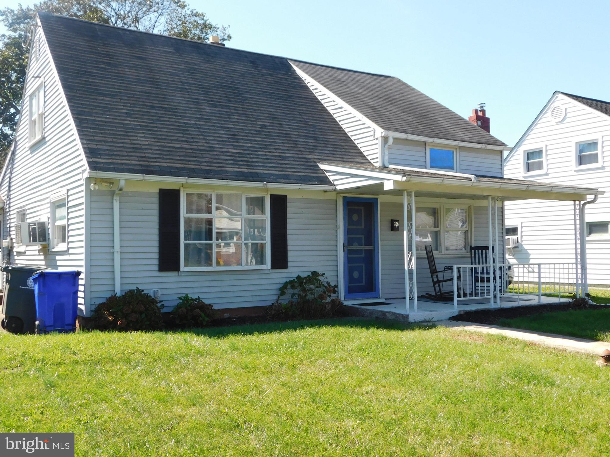 Pottsgrove Manor is where you will find this uniquely styled Cape Cod. Unlike the standard homes in this community, this home offers much more. A welcoming covered front porch leads you into a spacious living room with hardwood floors and built in book cases. The eat in kitchen includes all the appliances including a dishwasher and microwave. Custom built cabinets adds lots of storage. The rear area is the large family room with sliders to the rear yard and patio. A large storage/computer room is adjacent to the family room. The first floor primary bedroom includes a corner fireplace, dual ceiling fans and cedar closet. The remaining first floor room includes a combination hall bath with laundry area. A tub/shower, pedestal sink and cedar closet are included. The second floor boasts 2 spacious bedrooms with wall to wall carpet. A partially fenced rear yard and a large shed complete this fine property. Seller will provide a 1 year AHS home warranty at time of settlement.