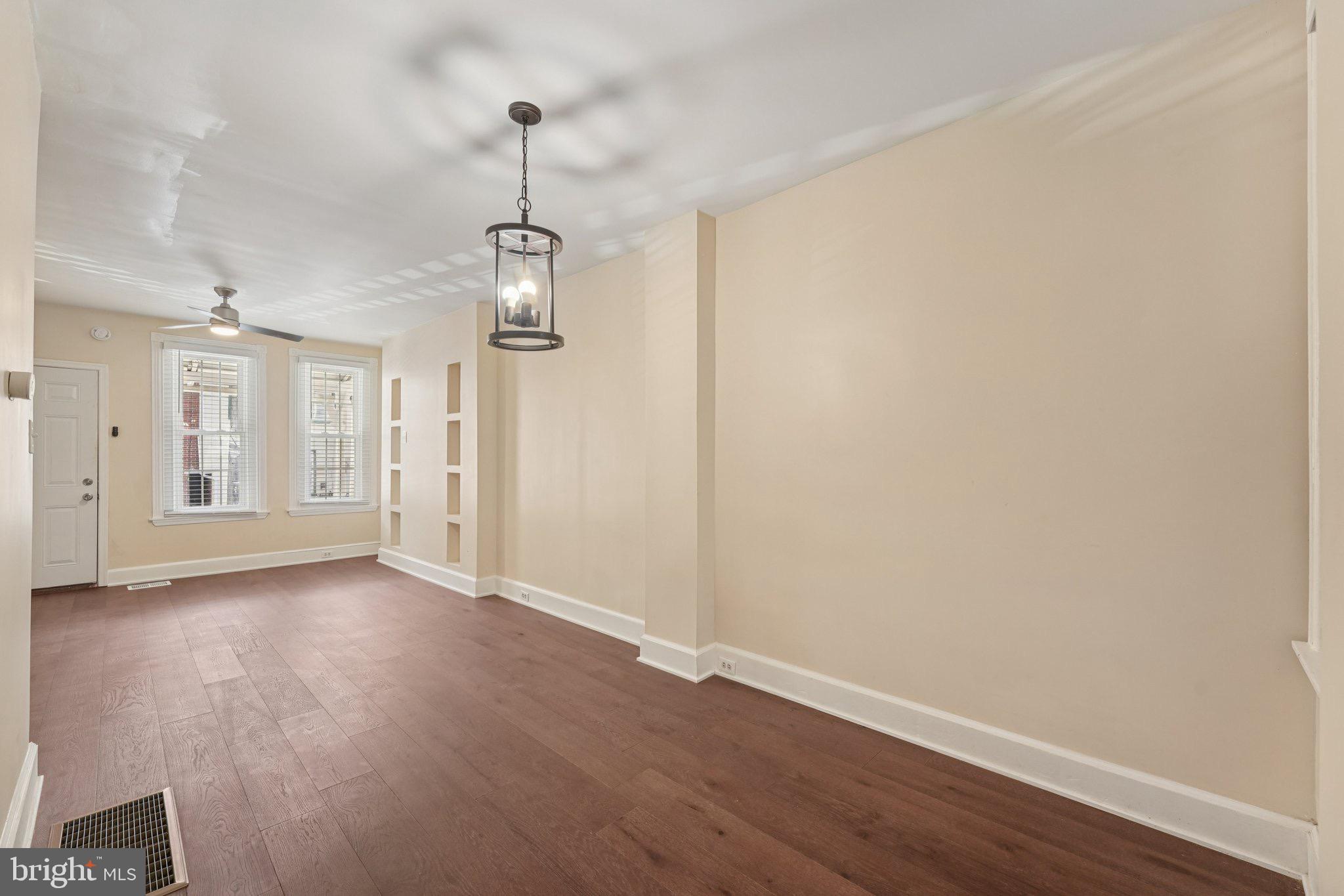 BACK TO ACTIVE BUYER PREVIOUS BUYER ISSUE***GREAT NEWS THE SELLER WILL PAY FOR ! YEAR OF HOME WARRANTY AT SETTLEMENT*** -Nestled in the heart of Norristown’s charming community, this beautifully reimagined Colonial townhouse offers a seamless blend of historic character and contemporary luxury. Originally built in 1890 and thoughtfully renovated from 2024 to 2025, the home spans approximately 936 square feet of refined living space—perfectly suited for those who value both heritage and modern design.
Step inside to discover an inviting open-concept floor plan that effortlessly connects the living, dining, and kitchen areas. Gleaming hardwood floors and recessed lighting set a warm, elegant tone throughout. The kitchen serves as the heart of the home, featuring upgraded countertops, premium finishes, and a gas cooktop with an oven/range—ideal for both the seasoned chef and casual entertainer.
Upstairs, three spacious bedrooms provide serene retreats filled with natural light and timeless details. The full bathroom is thoughtfully appointed with a stylish tub-shower combination, evoking a spa-like ambiance. Ceiling fans throughout ensure year-round comfort and efficiency.
Beyond its interior, the property’s classic brick façade reflects its enduring craftsmanship, while a private driveway accommodating two vehicles adds a touch of everyday convenience. Situated less than a mile from public transportation, this home offers the perfect balance of tranquility and accessibility.
Every detail of this exceptional townhouse has been curated to deliver an elevated living experience—where history, comfort, and style converge. Whether you’re enjoying a quiet evening at home or hosting friends, this residence invites you to embrace a lifestyle defined by grace, warmth, and modern sophistication.