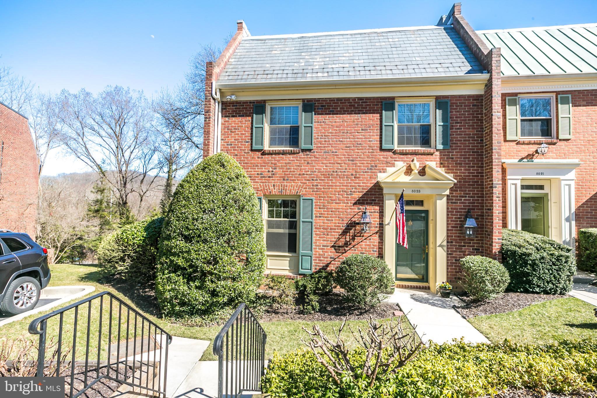 Easy living in a most convenient location. The owners have lovingly updated this beauty over the past couple of years - come reap the benefits of all of their work! The main level of this spacious end of group townhome offers a wide foyer, half bath, den/office, gracious living room/dining rooms & kitchen with updated appliances. The upper level offers four bedrooms and two full bathrooms. The master bathroom has been recently renovated. New flooring throughout second level. The finished basement boasts additional fabulous living space. Fresh paint in the interior over the past couple of years, new light fixtures, doors, window treatments & so much more. Deck off main level & off primary bedroom. Inside and out this is a real spring treat. Tennis? Pool? Pickle ball? It's all here. Just come unpack your bags and enjoy life in convenient Thornton Wood.
