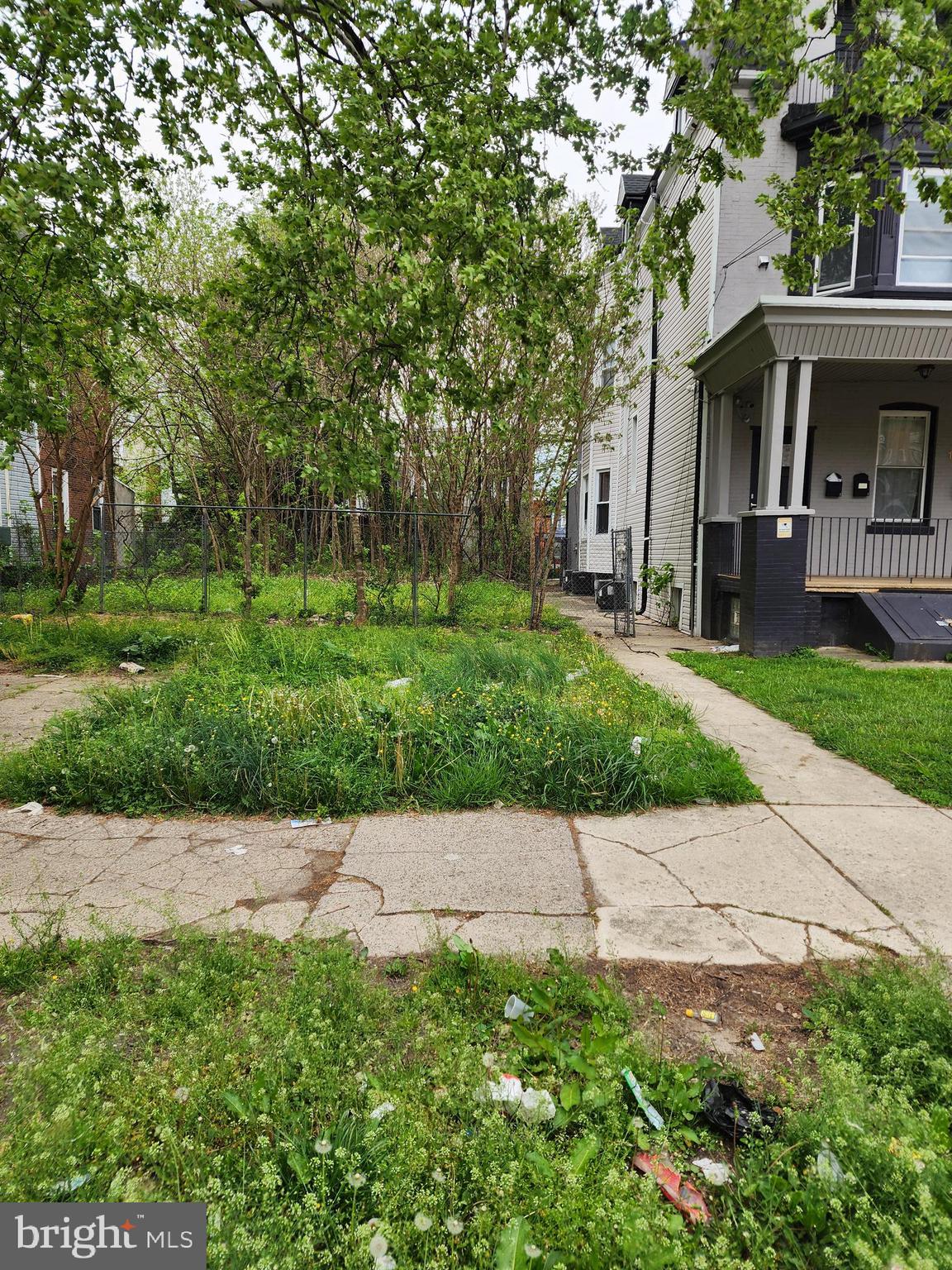 This is a vacant lot in West Philadelphia, Ideal for a multi-family dwelling