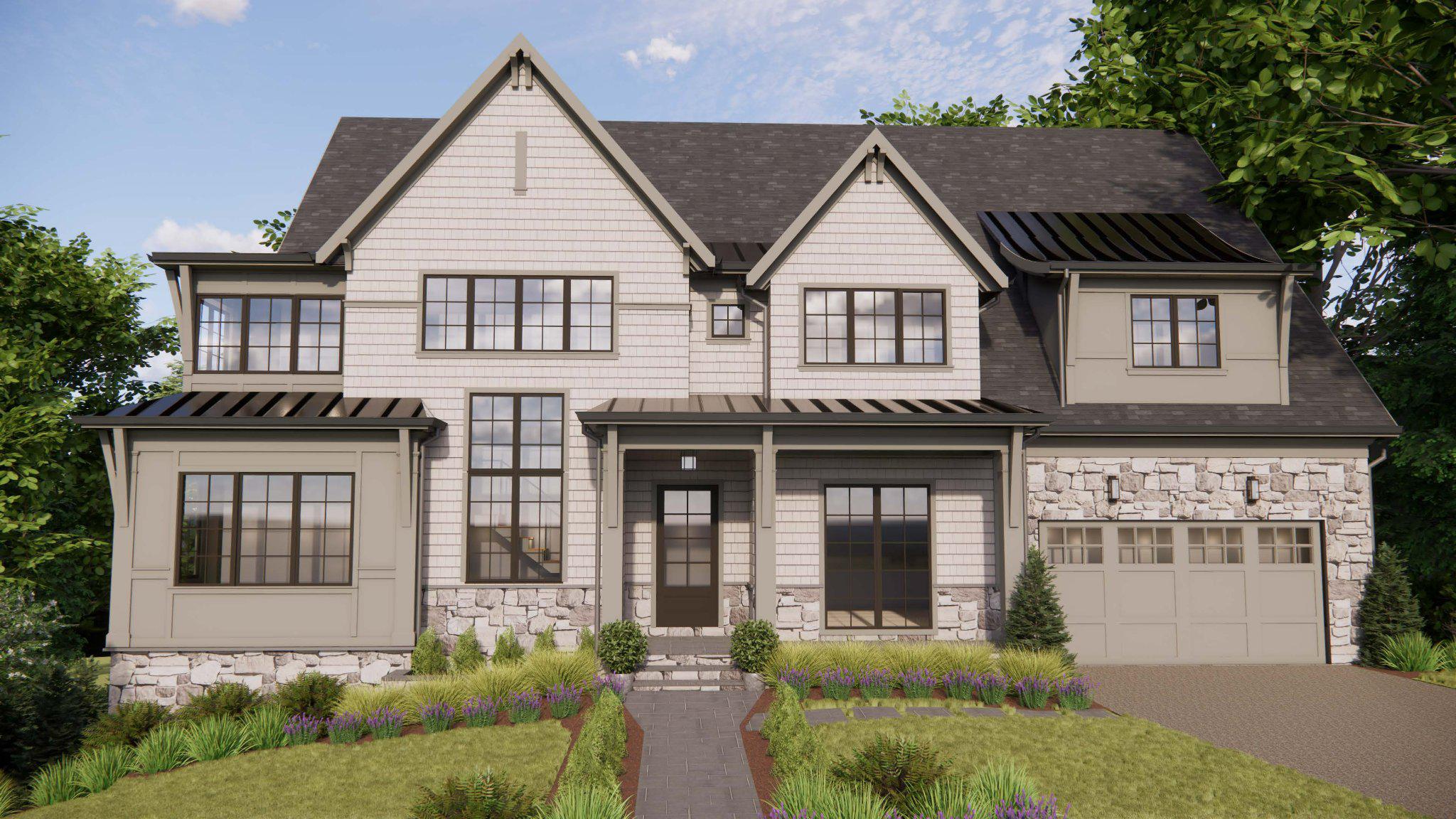This fully framed home tracking for a late 2026 completion is READY TO BE TOURED!  Reach out to schedule a tour and share in the vision of this turnkey BCN estate in one of Arlington’s most prestigious enclaves.  Major finish decisions (i.e. cabinetry, exterior stone and like) are currently being released but there's still plenty of time to customize! 

Ideally situated on a quiet, tree-lined cul-de-sac just minutes from Washington, DC, Tysons, and Clarendon, 3500 N. Abingdon Street represents a rare opportunity to secure a fully custom home at an exciting stage in the process.

Planned to span nearly 8,000 square feet, this 6-bedroom, 6-full and 3-half-bath residence is thoughtfully designed to balance architectural presence with everyday livability. 

The open main level will feature soaring ceilings, including a dramatic two-story vaulted family room centered around a statement plaster fireplace with wood-applied ceiling, and expansive windows.  A gracious foyer introduces a light-filled dining room with floor-to-ceiling windows, while a private study with custom built-ins provides a refined work-from-home retreat.  A formal parlor, complete with built-ins and striking marble fireplace, connects seamlessly to the main living spaces, offering flexibility for entertaining, with alternative layout for a main-level bedroom, dual studies, or a playroom. The gourmet kitchen is designed as the heart of the home, featuring an oversized island, 48-inch range, dual dishwashers and a butler’s pantry with handcrafted cabinetry that marries form and function. Tucked discreetly away, the mudroom offers seamless access to the three-car garage and backyard with plenty of room to organize day-to-day life.  Outfitted with a custom built in system with cubbies and bench seat, a secondary powder room, a work station and rear staircase, this organized transition space functions as perfect as it looks.

The upper level is anchored by an upper lounge with arches built in featuring walnut shelving and access lighting.  This leads you to a stunning primary suite with vaulted ceilings, a spa-inspired bath with freestanding soaking tub and a steam shower, and generous dual walk-in closets. Four additional bedrooms, each with an ensuite bath, and a functional laundry room finish off this level. 

The lower level is designed for both relaxation and versatility, with a bright recreation room opening to a covered grotto lounge and patio, a wellness room with optional sauna, an entertainer's bar and wine cellar, and a dedicated theater, golf simulator room or storage space. A private guest suite provides ideal accommodations for long-term guests or an au pair, complemented by an additional powder room on this level.

Set on a 16,000SF+ lot, the outdoor living opportunities are equally compelling, with plans for a screened porch, elevated deck, and covered grotto lounge overlooking a landscaped backyard.  There's room for a pool, spa, or even a two-story pool house/garage combination.  The corner lot is deceptively large, extending into the rear tree line beyond the construction fencing.  The privacy from the interior of the home is thoroughly unexpected and worth experiencing first hand.

Outfitted with top-of-the-line finishes, this home prioritizes comfort, sustainability, and performance. High performance HVAC system, tankless water heaters and a generator prewire have been thoughtfully accounted for.  The floor plan accommodates a future elevator, and buyers may choose to fully customize finishes, or take a hands-off approach, trusting the BCN team’s proven design sensibility.  Fall 2026 delivery