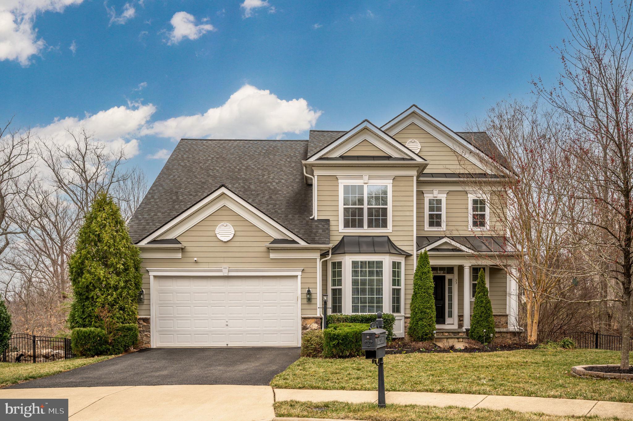 Welcome to this beautiful home nestled in the sought-after Hills of Aquia community, perfectly situated on a cul-de-sac. This spacious and well-maintained property offers a fantastic layout with elegant finishes throughout.

The main floor boasts a formal dining room, a large home office, and a cozy family room with a gas fireplace—perfect for relaxation. The gourmet kitchen is a chef’s dream, featuring a center island, stainless steel appliances, a gas cooktop, double wall ovens, a walk-in pantry, and a bright sitting area off of the kitchen that leads to a composite deck overlooking the fenced backyard and serene wooded views.

Upstairs, you’ll find four spacious bedrooms, including the luxurious primary suite, complete with a soaking tub, dual vanities, and a walk-in closet.

The walkout basement is an entertainer’s paradise, featuring a large recreation room with a pool table, a wine/coffee bar, entertainment area that's perfect for movie nights, and a private bedroom and bathroom suite—ideal for guests.

Conveniently located near major highways, commuter lots, shopping, and abundant recreational activities, this home offers both comfort and convenience.

Don’t miss the opportunity to make this stunning property your new home!

Schedule a showing today!