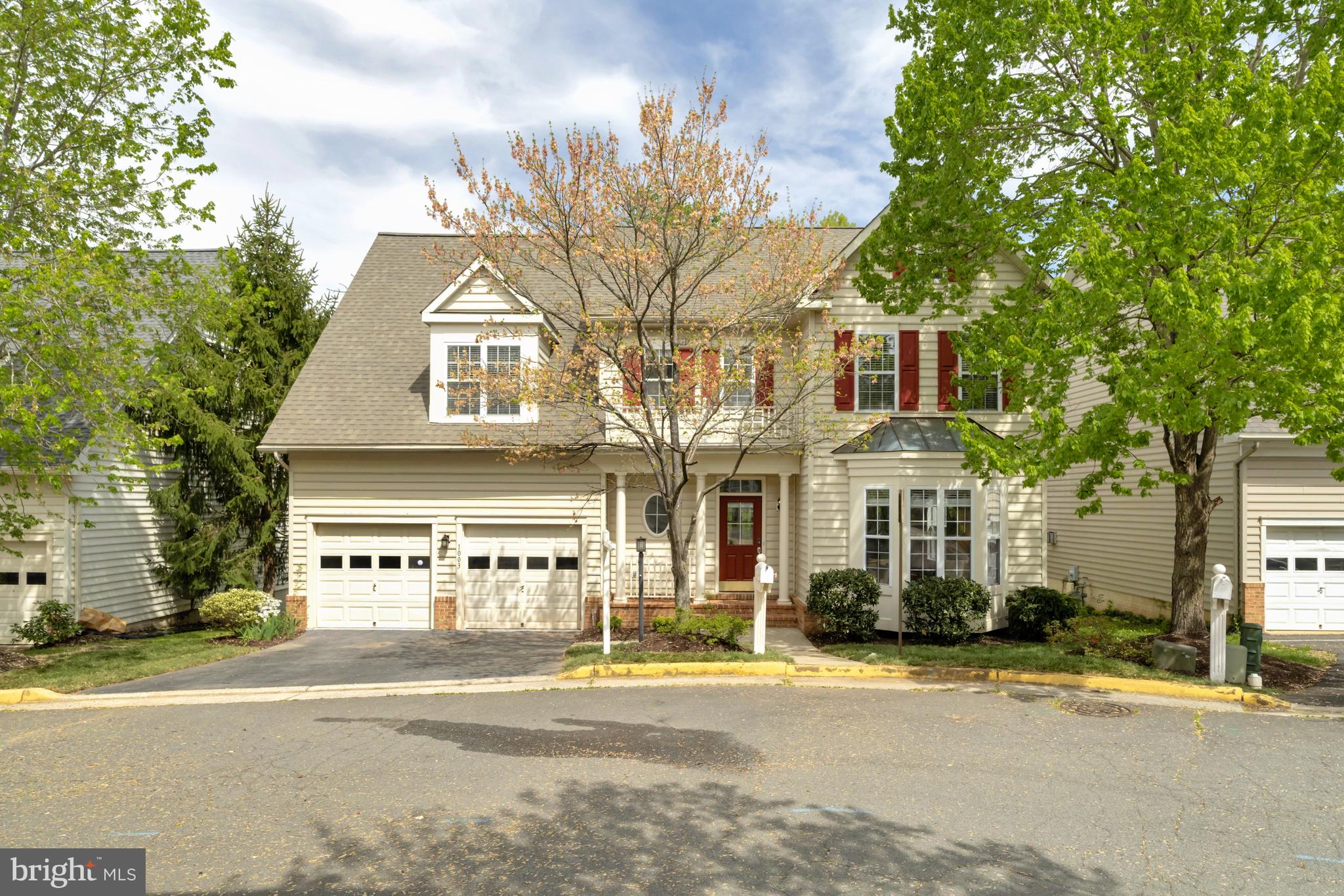 Tucked away on a serene cul-de-sac and backing onto lush, mature trees, this stunning single-family gem offers the perfect blend of comfort, style, and convenience—right in the Historic Town of Herndon. With over 3,500 square feet of beautifully finished living space, 5 bedrooms, 3.5 bathrooms, and  recent upgrades, this move-in-ready home with a two car garage is truly turnkey. Step inside to a freshly painted interior with gorgeous refinished hardwood flooring that flows seamlessly throughout the main level. The traditional floor plan welcomes you with 9'+ ceilings, elegant moldings, bay windows, and decorative columns, setting a timeless tone. The formal living and dining rooms are perfect for entertaining, while the spacious family room—complete with a cozy gas fireplace and flanked by two French doors—leads to a large private deck overlooking park-like views. The updated kitchen is a chef’s delight, featuring granite countertops, crisp white 42" cabinetry, and stainless steel appliances. Upstairs, you'll find four generously sized bedrooms, including an expansive Primary Suite retreat with serene treetop views, two large walk-in closets, and a spa-like ensuite bath with dual vanities, a soaking tub, and a separate walk-in shower. The additional bedrooms offer fantastic closet space and natural light, while the updated hall bath features a dual-sink vanity. You’ll also love the convenient upper-level laundry room—complete with Samsung washer and dryer and a utility sink for added convenience. The finished lower level offers incredible flexibility with a bright and spacious recreation room, a fifth bedroom, and a full bathroom—ideal for guests, an in-law suite, or an au pair. Full-sized windows and luxury vinyl tile flooring make this level feel just as welcoming as the rest of the home. Outside, enjoy peace and privacy on your large private deck, surrounded by nature. This home also features an updated HVAC system, hot water heater, and a 50-year architectural shingle roof installed in 2019. Conveniently located and just a short stroll to Herndon’s vibrant downtown, the W&OD Trail, Herndon Community Center, farmers market, and local restaurants and shops. Commuters will love the quick access to Rt 28, Dulles Toll Road, Silver Line Metro, Reston Town Center, and Dulles Airport.