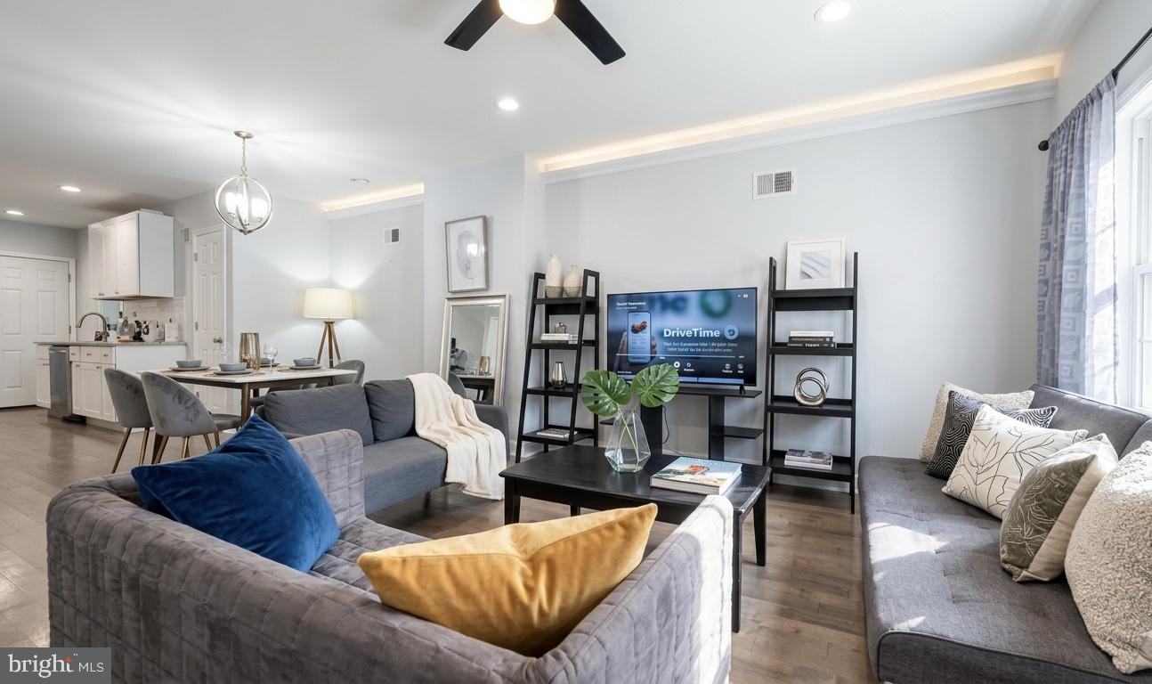 Great price improvement! Updated West Powelton townhouse near University City with a flexible layout, finished lower level with full bathroom, front and rear outdoor space, and no HOA. Fully renovated in 2018, including updated windows, HVAC, electrical, and plumbing, with a newer roof installed in 2022.

The main level offers an open living and dining area, hardwood floors, a bright kitchen, and comfortable everyday living space. Upstairs includes well-sized bedrooms and updated bathrooms. The finished lower level adds valuable usable space with a full bathroom, ideal for a guest suite, home office, recreation room, additional bedroom, or flexible roommate setup.

Enjoy the convenience of front and rear outdoor areas for city living, along with practical features such as a security system/camera setup. Conveniently located near Drexel, Penn, University City, hospitals, public transit, restaurants, and neighborhood amenities.

With rental history around $2,300/month and the current lease ending in July, this property offers flexibility for both owner-occupants and investors. A practical opportunity in a strong University City residential and rental corridor with major system updates already completed.