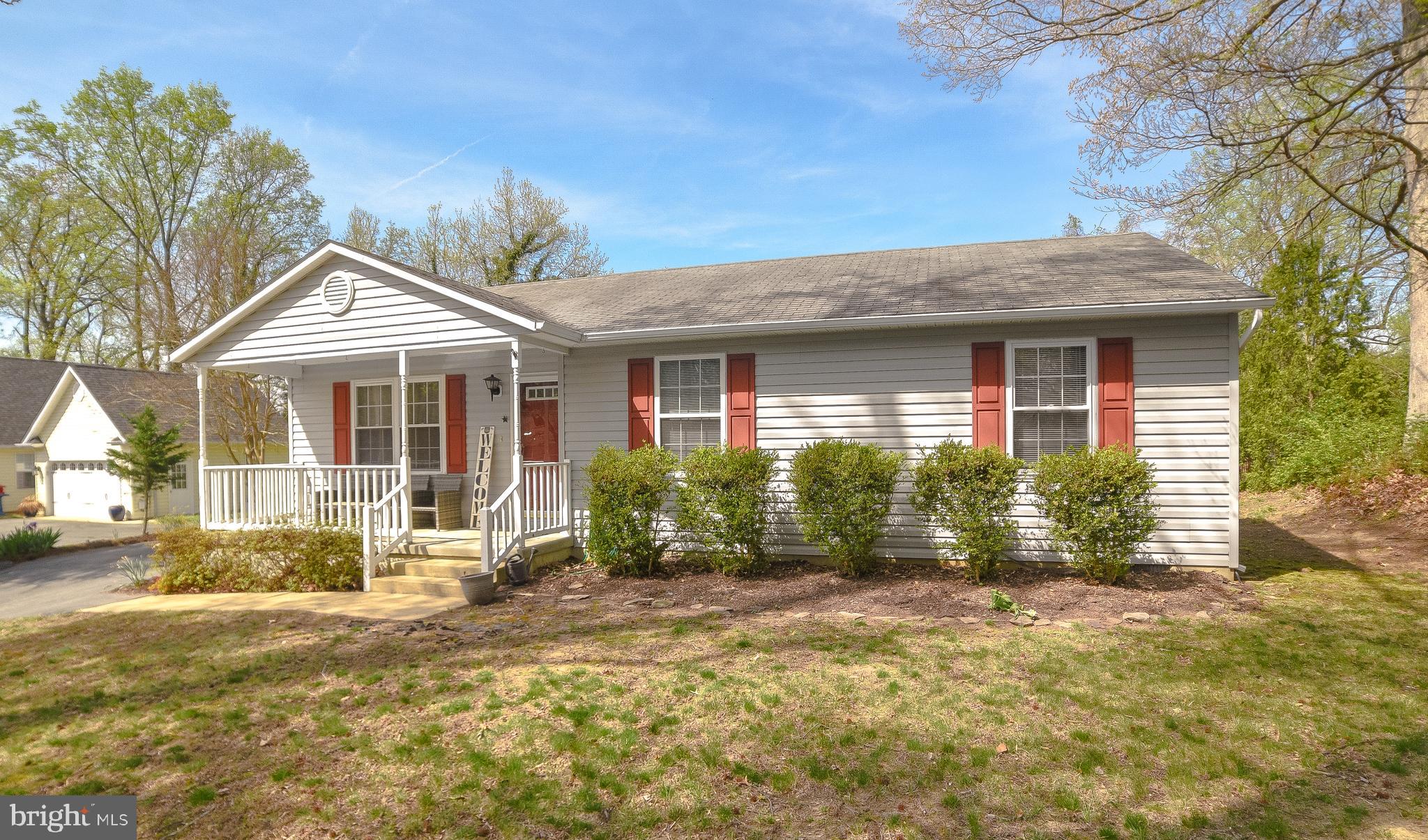 JUST MOVE IN & R-E-L-A-X, IT'S ALL BEEN DONE FOR YOU: RECENTLY UPDATED KITCHEN & BATHS, UPGRADED FLOORING, TOO! NESTLED AMONG THE QUIET TREES...RELAX IN THE GREAT ROOM, ENJOY A MEAL IN THE LARGE, TRUE COUNTRY KITCHEN OR CATH THE COOL BREEZE FROM THE WICOMICO RIVER ON THE BACK DECK--YOU'LL BE COMFORTABLE!!! EXTRA PARKING ON THE PAVED DRIVE... ***PRIVATE WATER/SEWER (METCOMM)--$63 QUARTERLY*** SEE THIS EXCELLENT VALUE FOR YOURSELF TODAY!