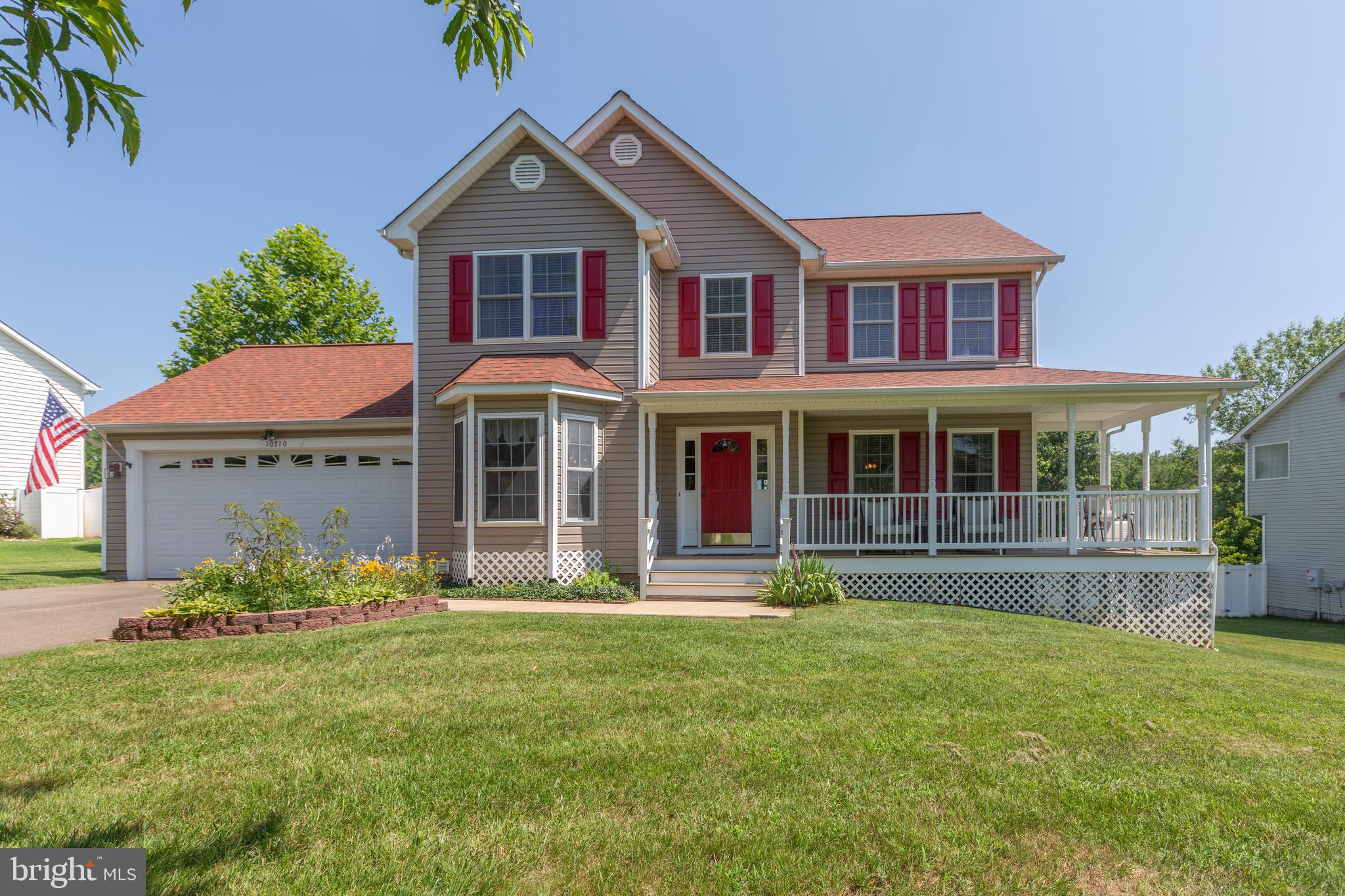Major updates have already been completed, making this stunning home truly move-in ready. With nearly 3,200 square feet of finished living space, 4 bedrooms, 3.5 bathrooms, and a fully finished walk-out basement, this home offers the perfect combination of style, comfort, and functionality.

Step inside to beautiful hardwood floors that lead you through the main level. The heart of the home is the updated kitchen, featuring granite countertops, a deep farmhouse sink, tile backsplash, stainless steel appliances, a large center island, and plenty of space for gathering. The sunny breakfast nook opens to the spacious deck through a new Pella door, creating the perfect place to enjoy your morning coffee or entertain guests.

The formal dining room offers timeless elegance with a bay window, hardwood flooring, chair rail, and crown molding. Just beyond, the inviting family room features a cozy gas fireplace, recessed lighting, and chair rail detailing that flows seamlessly into the formal living room, creating an open and welcoming layout. A main-level laundry room with updated ceramic tile adds everyday convenience.

Upstairs, the spacious primary suite is a relaxing retreat with wood laminate flooring, a walk-in closet, and a private bath featuring dual vanities, a soaking tub, separate walk-in shower, and ceramic tile flooring. Three additional generously sized bedrooms, all with wood laminate flooring, provide plenty of space for family, guests, or a home office.

The fully finished walk-out basement expands your living space with full-size windows that fill the area with natural light, a beautifully finished full bathroom with tile flooring, and endless possibilities for a recreation room, home gym, media room, or guest suite.

Outside, you'll love the beautifully maintained backyard and large deck, perfect for summer cookouts, relaxing evenings, or entertaining friends. The attached garage includes its own separate heater, making it an ideal space for hobbies, projects, or additional workspace year-round.

Recent improvements provide peace of mind, including a refinished basement with full bathroom, granite countertops (2021), two heat pumps (2020 & 2022), hot water heater (2022), retiled laundry room (2023), Pella deck door (2024), and a new roof (2025).

Located in the sought-after Riverbend High School District, directly across from Brock Road and just minutes from shopping, dining, parks, and major commuter routes, this exceptional home offers the perfect blend of location, quality, and move-in-ready convenience. Don't miss your opportunity to make this beautiful home yours.