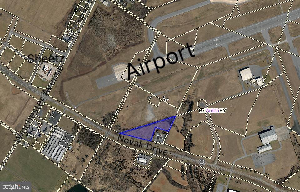 ADJOINING AIRPORT PROPERTY.  GREAT COMMERCIAL LOCATION! Lot B1 is 1.12ac final platted and approved by Berkeley County. All subdivision of lots complete. Public water and sewer hookup available. DOH approved. Easy access to Interstate 81 at exit 8. Lots B2 and B3 are both available: See MLS# WVBE2045934 and MLS# WVBE2045936.