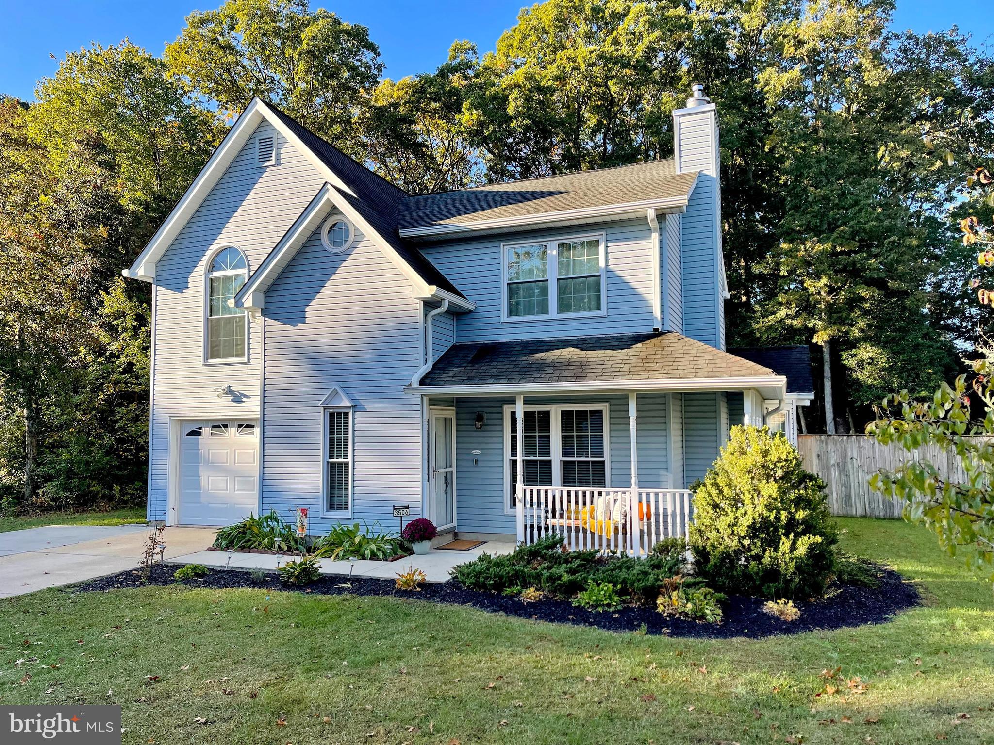 Welcome to 3506 Sugar Maple Court, a meticulously maintained 3-bedroom, 2.5-bathroom home nestled on a generous .26-acre lot in Waldorf, Maryland. This turnkey property offers 1,584 square feet of thoughtfully designed living space with new flooring and fresh paint throughout.

The main floor features an inviting living room with a cozy wood pellet stove insert in the fireplace, perfect for those chilly evenings. The flowing floor plan continues to a formal dining room and spacious country kitchen, creating an ideal layout for both everyday living and entertaining. This level also includes a convenient half bath and direct access to the attached garage.

Upstairs, you'll find three comfortable bedrooms, including the impressive master suite showcasing a dramatic cathedral ceiling, walk-in closet, and private full bathroom. A second full bathroom serves the additional bedrooms, providing comfort for family and guests alike.

Step outside to enjoy your private oasis in the fully fenced backyard, offering a paver patio with custom fire pit and seating area providing both security and tranquility in your outdoor living space.

Conveniently located in Waldorf, residents enjoy easy access to shopping, dining, schools, and major commuter routes, making this an ideal home in a sought-after location.

Don't miss the opportunity to make this well-maintained, move-in ready home yours!

*Owners found their new home of choice! This home  qualifies for $3,000 to $5,000 Community Initiative Grant.*