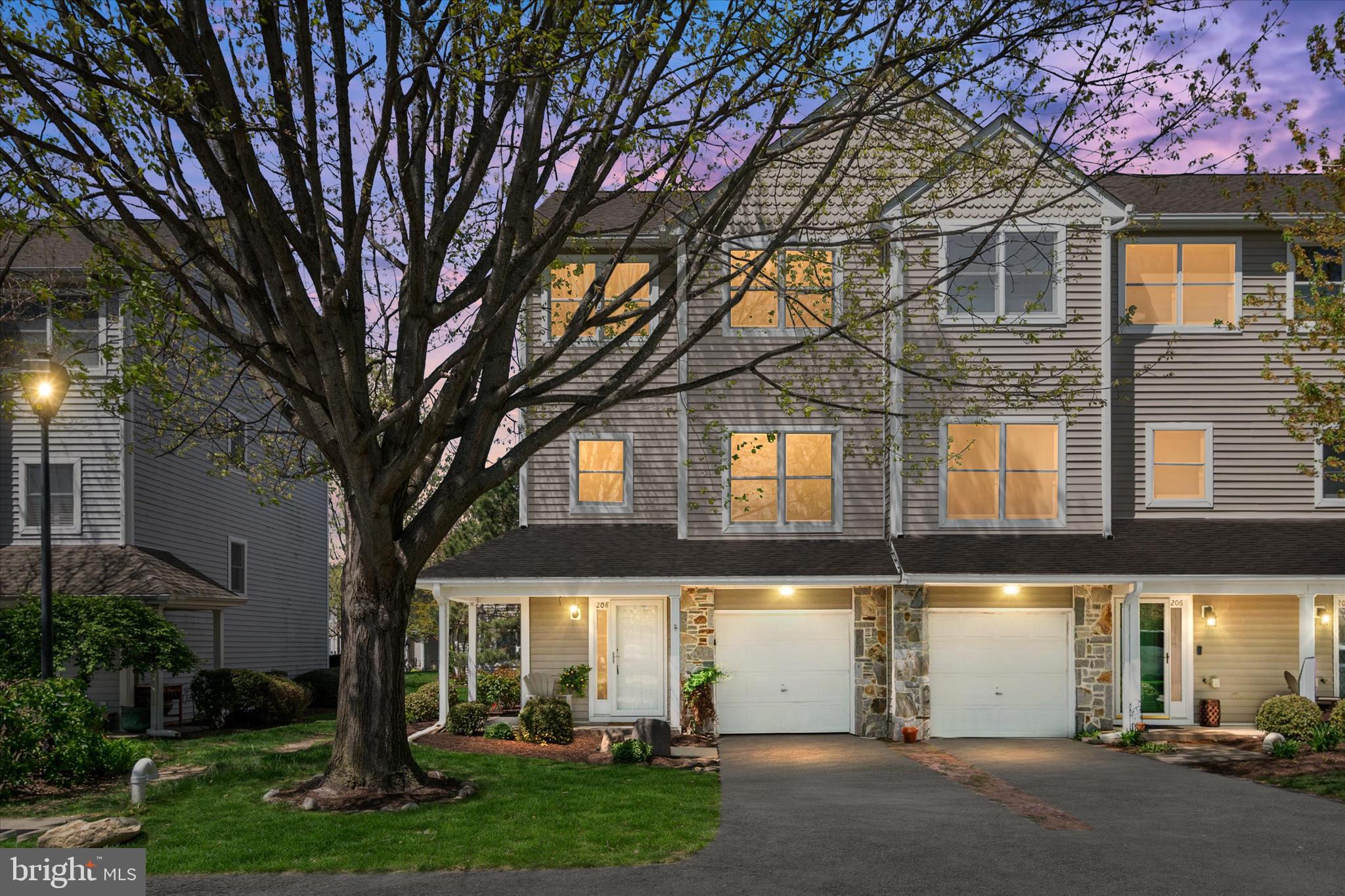 PRICE REDUCTION!  Just like NEW! Welcome Home to this beautifully upgraded 4BR END UNIT Townhome with 2 full and 2 half baths, thoughtfully refreshed from top to bottom! Step inside to find the main level that boasts new carpet and new LVP flooring, a new half bath, new paint, a spacious laundry room and a large bedroom that could be used as another family room, toy/game room, den space, home office and more!  Get ready to be wowed by the rich walnut stained hardwood flooring throughout the 2nd level where the living room, gas fireplace, new half bath and kitchen are located.  The brand‑new kitchen finishes are sure to please with new white quartz counter tops, new SS Appliances, fresh neutral paint and white cabinetry! Upstairs hosts the huge Primary En-Suite, 2 more bedrooms all with NEW Carpet and another full bathroom with brand new tiled shower, new toilet and new quartz sink! With three generous levels, a deck overlooking the pond, a cozy patio and a charming front porch, there’s space for everyone to relax and have their own space! Pull right into your own garage and your own driveway which makes life easy not to have to look for parking! The community offers fantastic amenities to enjoy like the inground and life-guarded pool, volleyball & tennis  courts, fitness gym and direct access to the Cross Island Trail! Very close to the Castle Harbor Marina, many Beaches, Parks & Playgrounds and just a short stroll to local restaurants along the waters edge!   Condo living made easy with the Bayside fee covering major exterior maintenance including the roof, deck rails, siding, exterior structural upkeep, landscaping, snow removal, road maintenance, trash, master insurance policy, professional property management, long term reserve funding and the list goes on!  Truly turn‑key living in an unbeatable location on the desired Eastern  Shore of Maryland! Come see what Kent Island living is all about! SUMMER is ALMOST here!